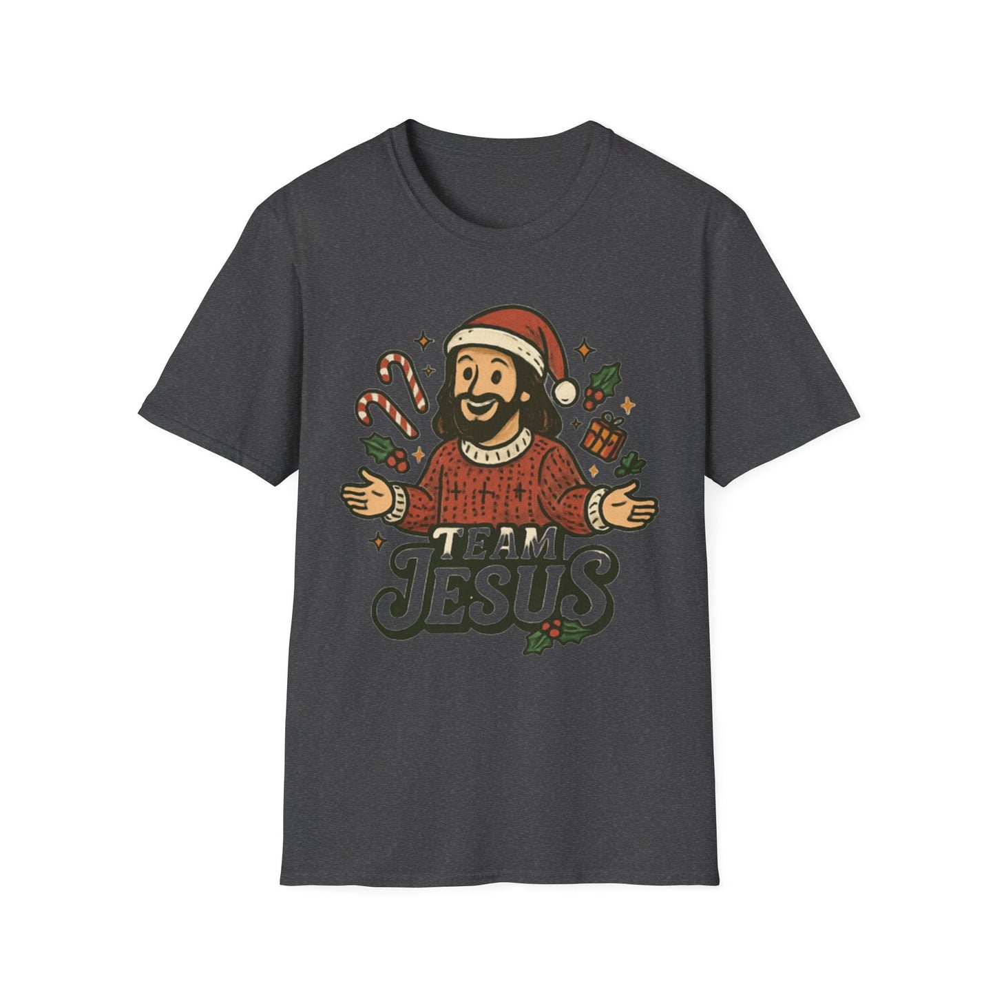 Funny "Team Jesus" Christmas T-Shirt - Peak Inspiration