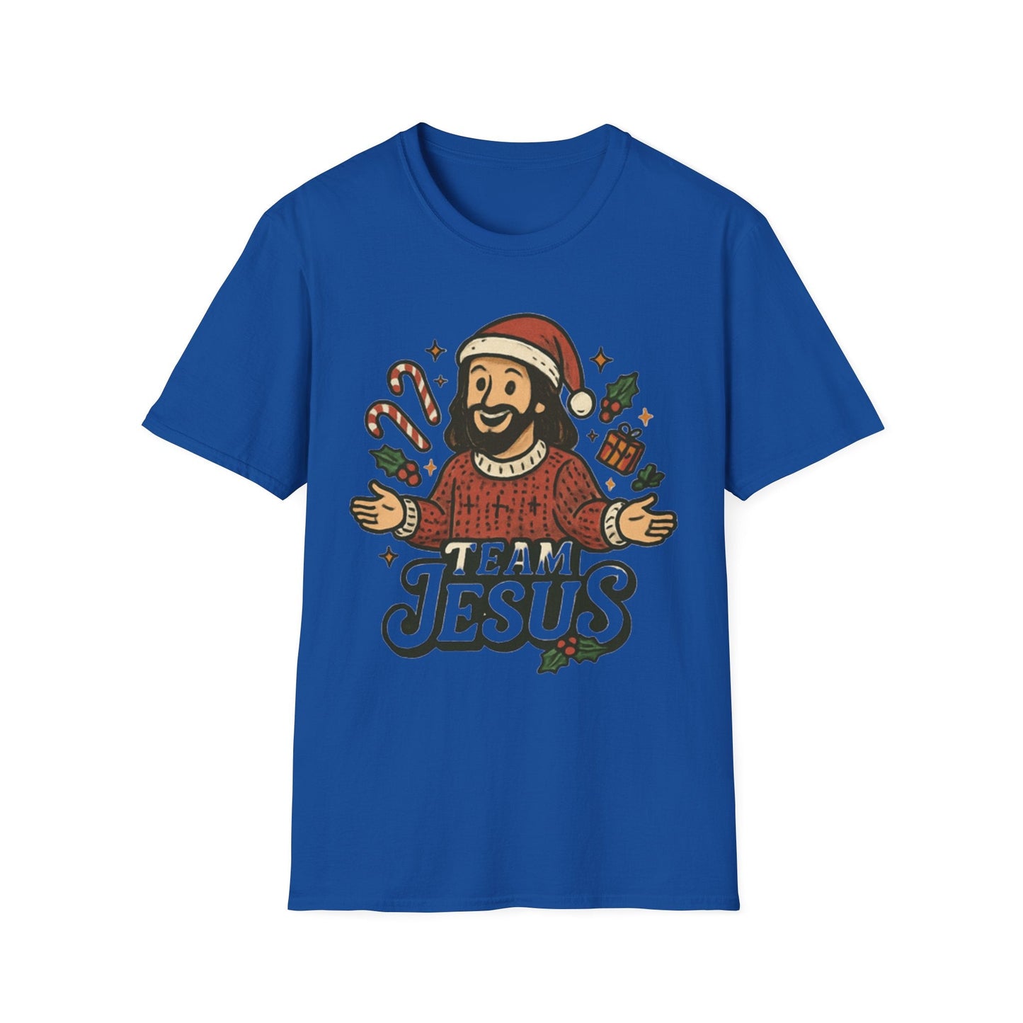 Funny "Team Jesus" Christmas T-Shirt - Peak Inspiration