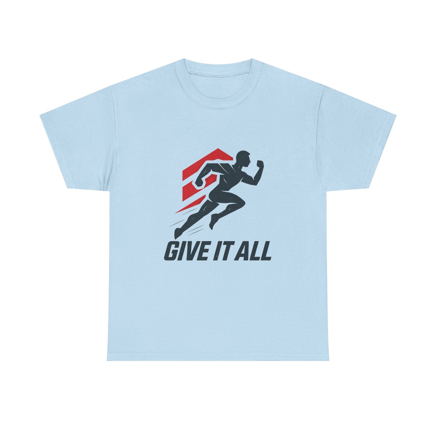 Give It All 'Work Out' T-Shirt — Motivational Workout Tee - Peak Inspiration