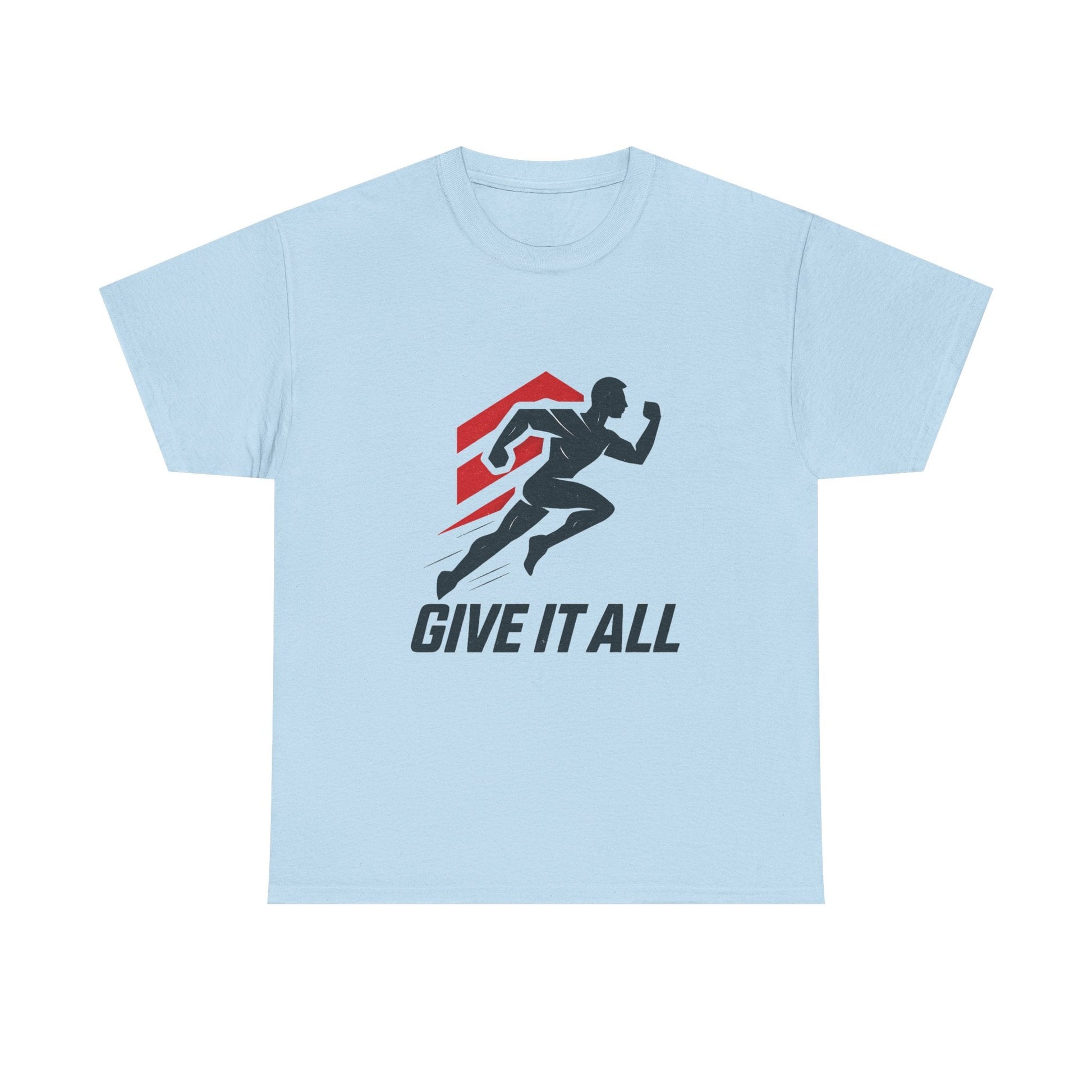 Give It All 'Work Out' T-Shirt — Motivational Workout Tee - Peak Inspiration