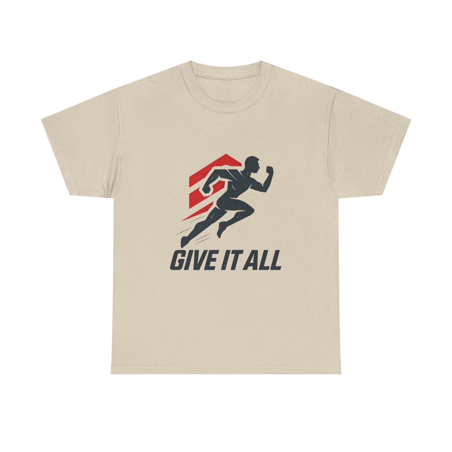 Give It All 'Work Out' T-Shirt — Motivational Workout Tee - Peak Inspiration