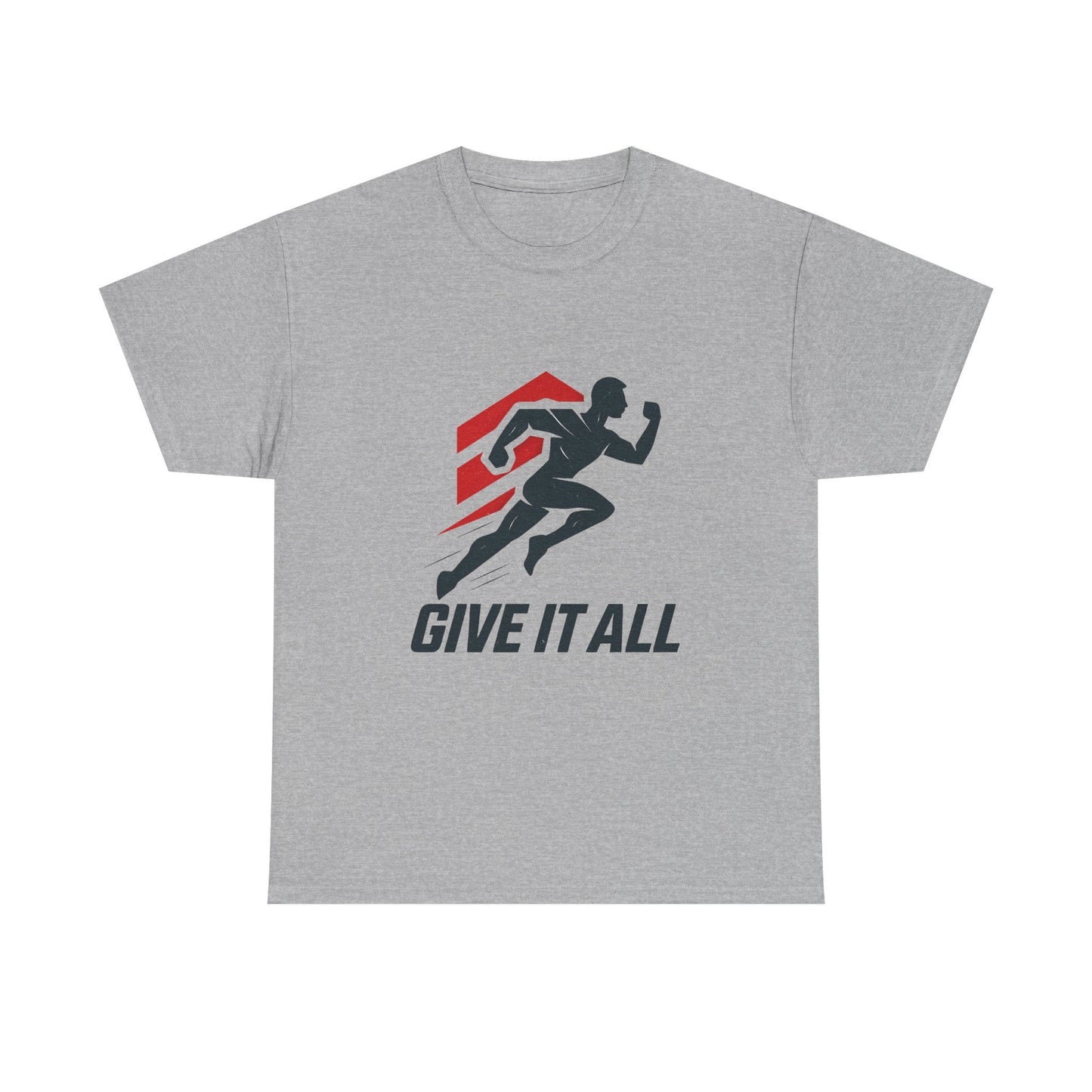 Give It All 'Work Out' T-Shirt — Motivational Workout Tee - Peak Inspiration