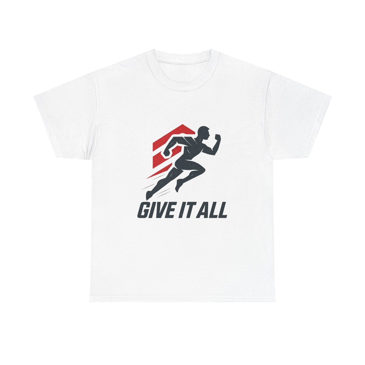 Give It All 'Work Out' T-Shirt — Motivational Workout Tee - Peak Inspiration
