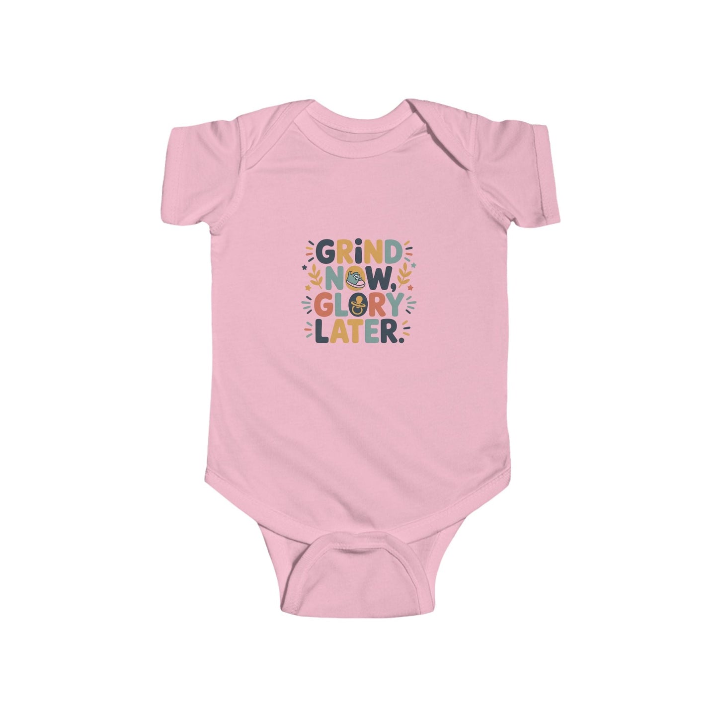 Grind Now Glory Later Infant Bodysuit - Peak Inspiration