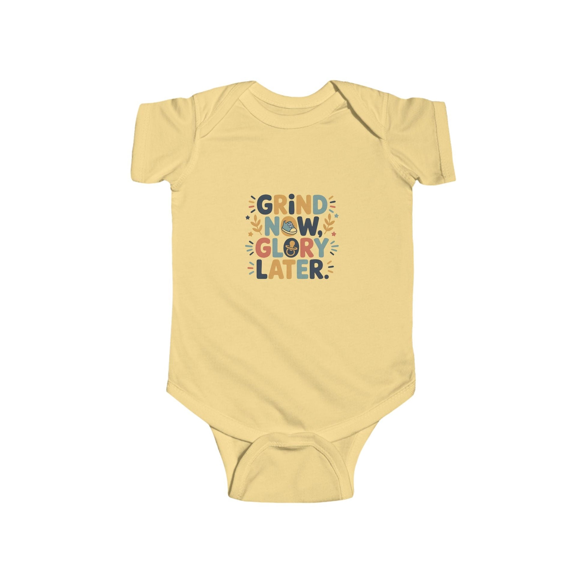 Grind Now Glory Later Infant Bodysuit - Peak Inspiration