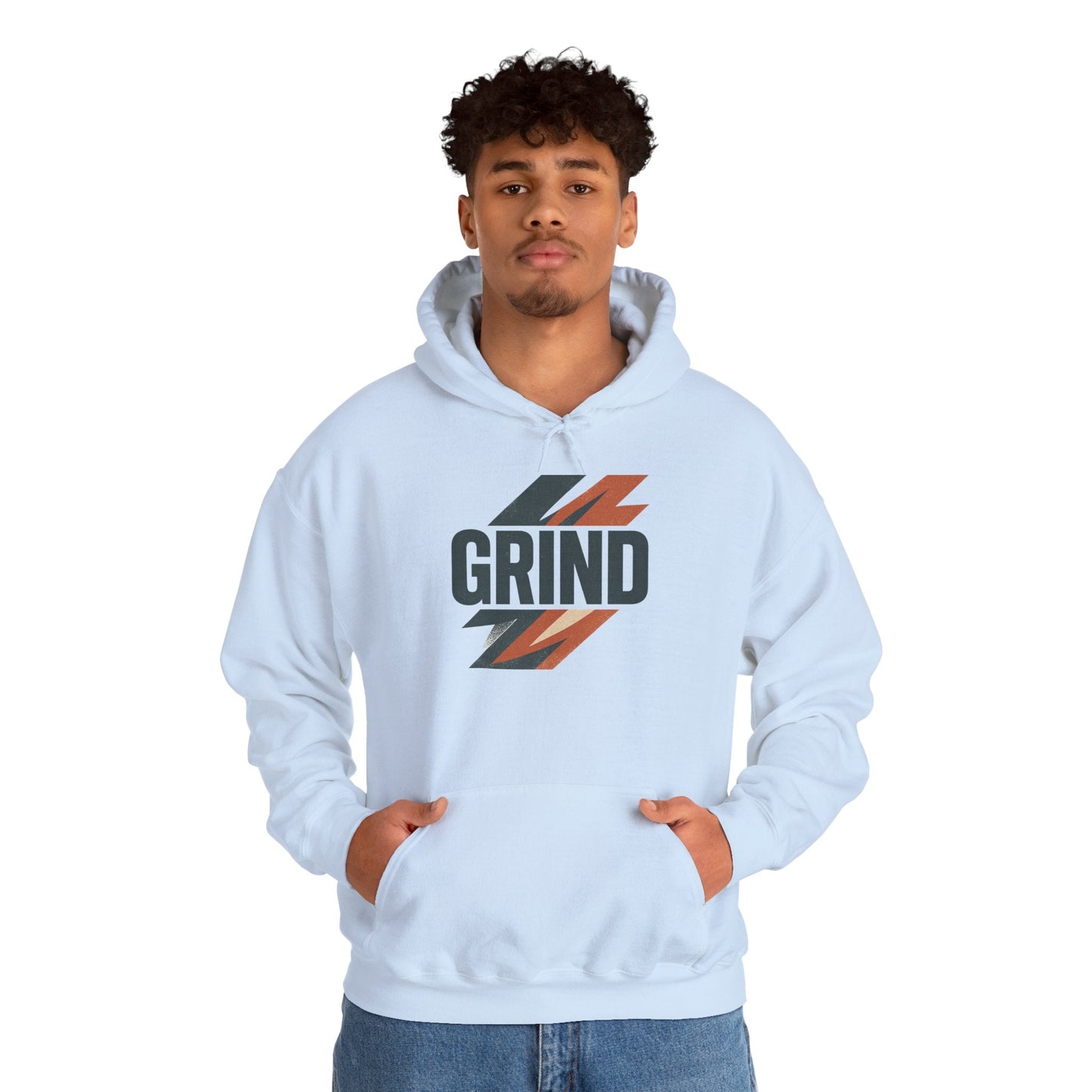 Grind Workout Hoodie — 'Grind' Fitness Gym Sweatshirt - Peak Inspiration