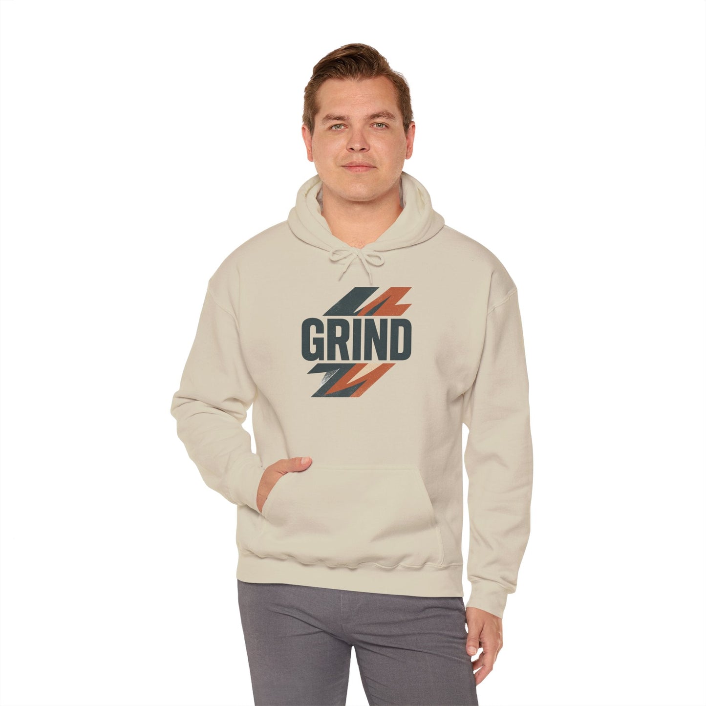Grind Workout Hoodie — 'Grind' Fitness Gym Sweatshirt - Peak Inspiration