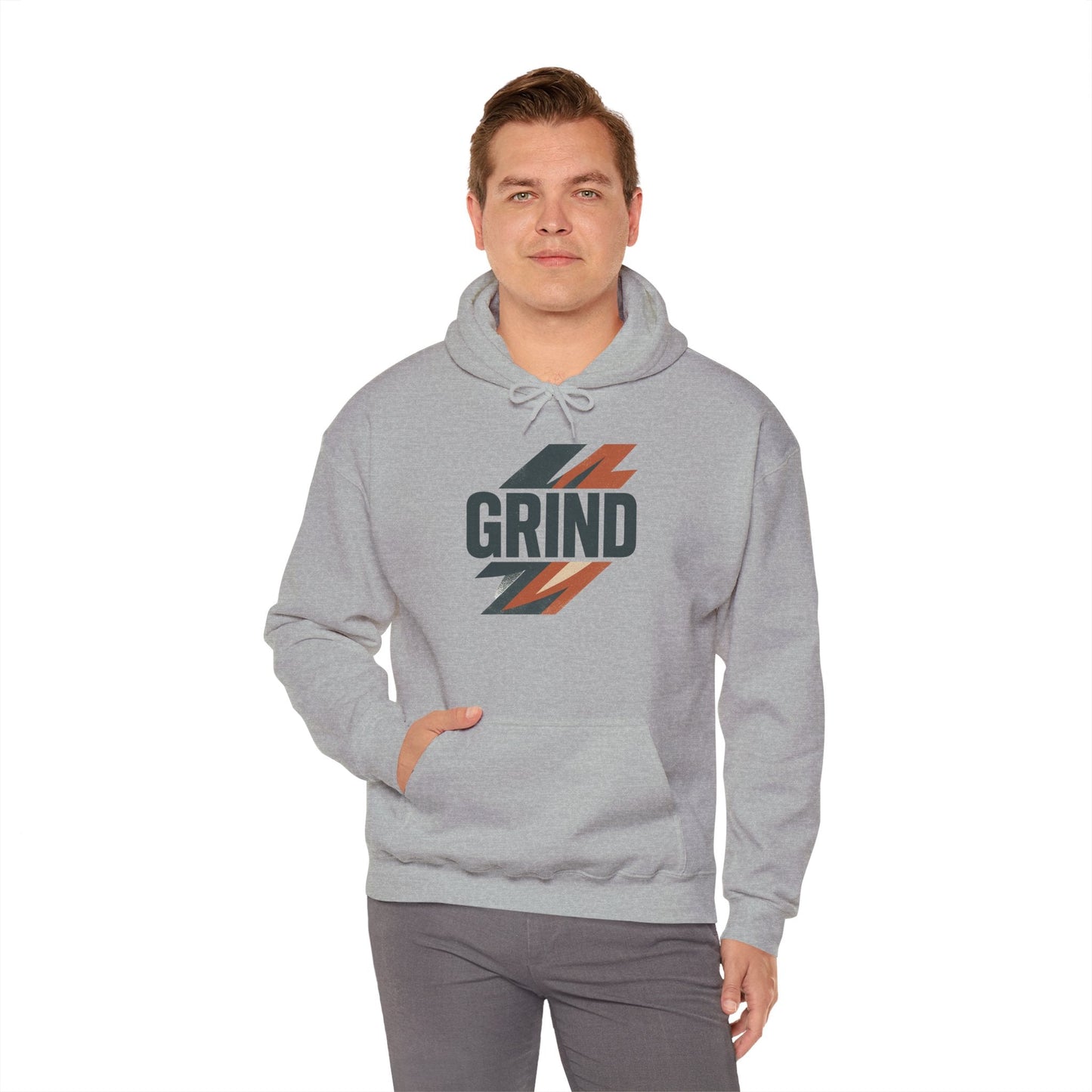 Grind Workout Hoodie — 'Grind' Fitness Gym Sweatshirt - Peak Inspiration