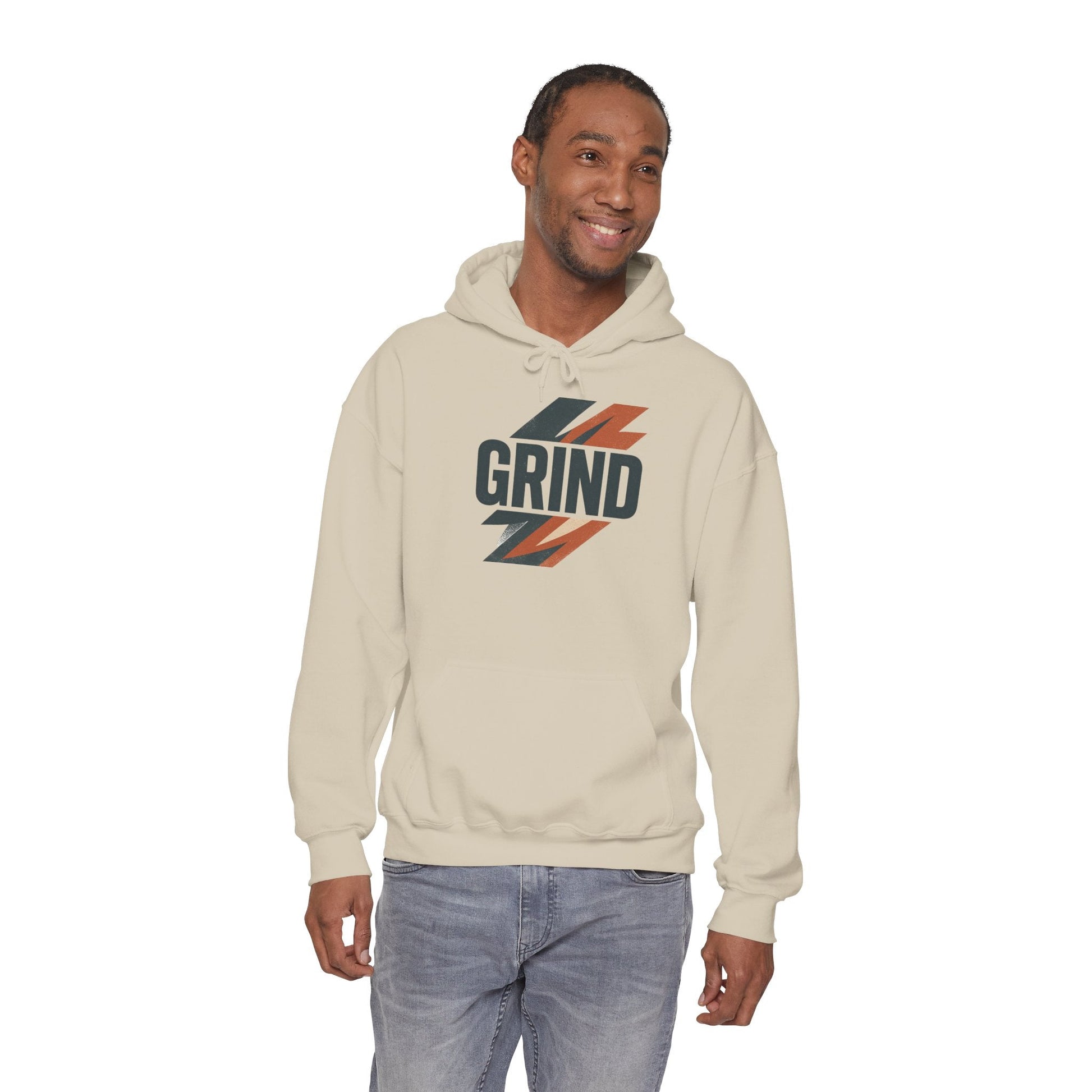 Grind Workout Hoodie — 'Grind' Fitness Gym Sweatshirt - Peak Inspiration