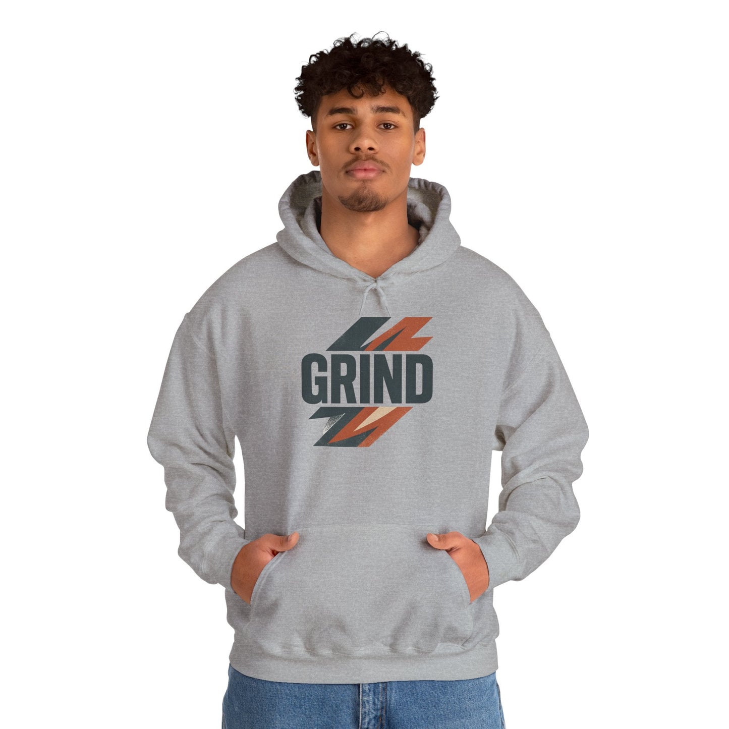 Grind Workout Hoodie — 'Grind' Fitness Gym Sweatshirt - Peak Inspiration