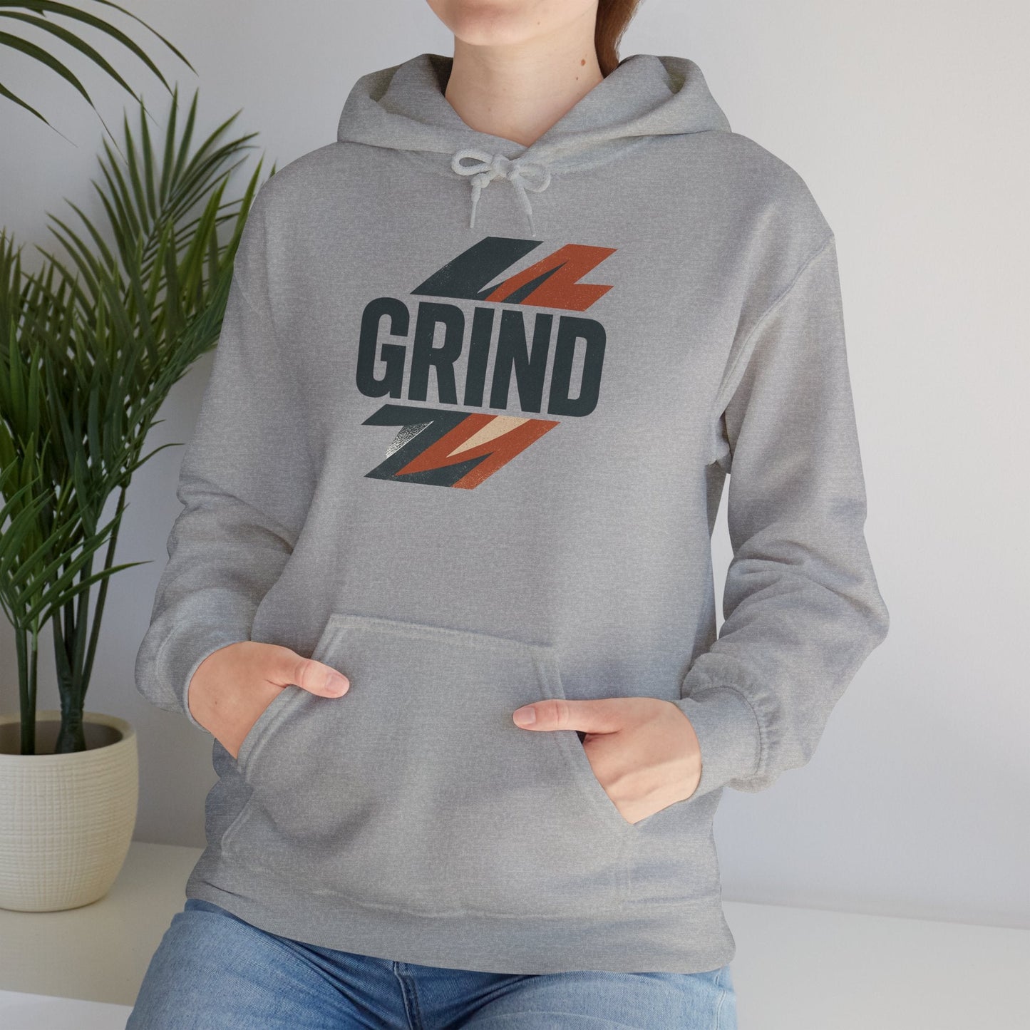Grind Workout Hoodie — 'Grind' Fitness Gym Sweatshirt - Peak Inspiration