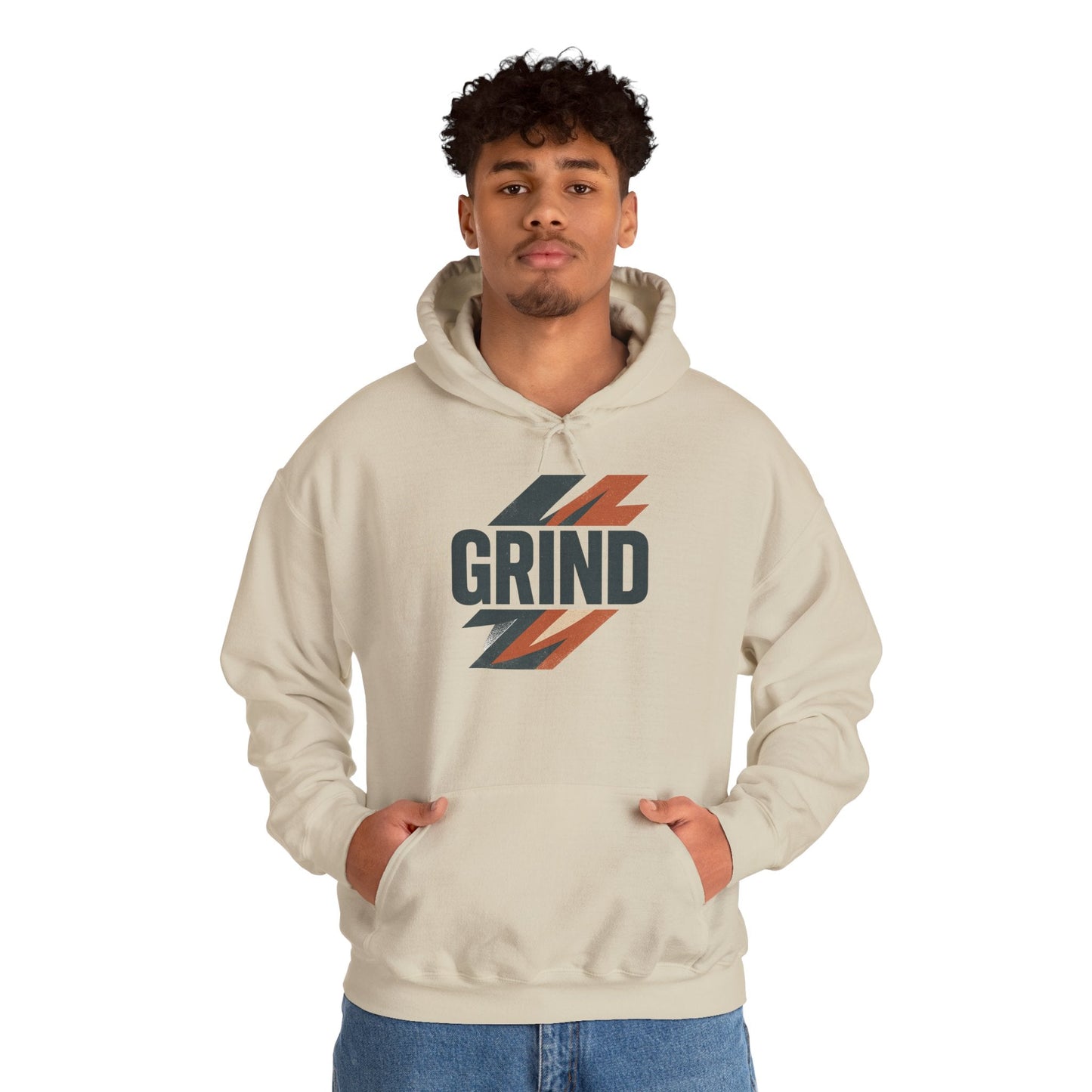 Grind Workout Hoodie — 'Grind' Fitness Gym Sweatshirt - Peak Inspiration