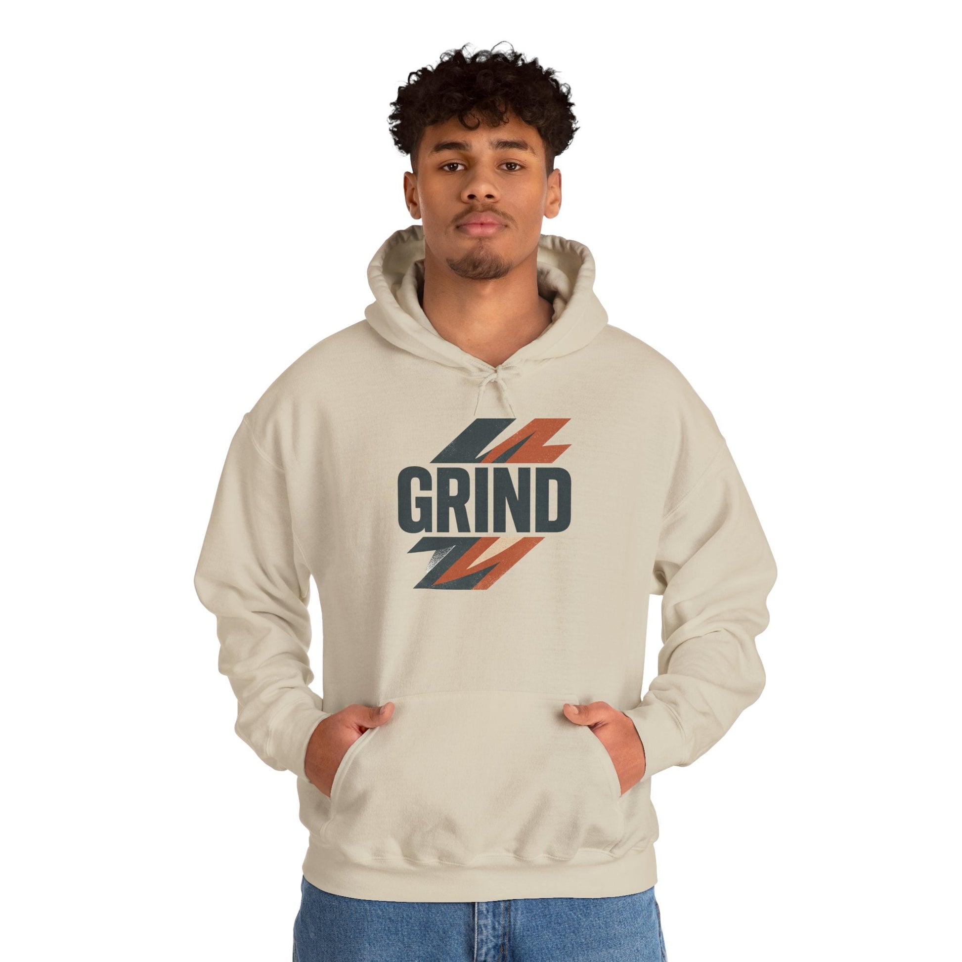 Grind Workout Hoodie — 'Grind' Fitness Gym Sweatshirt - Peak Inspiration
