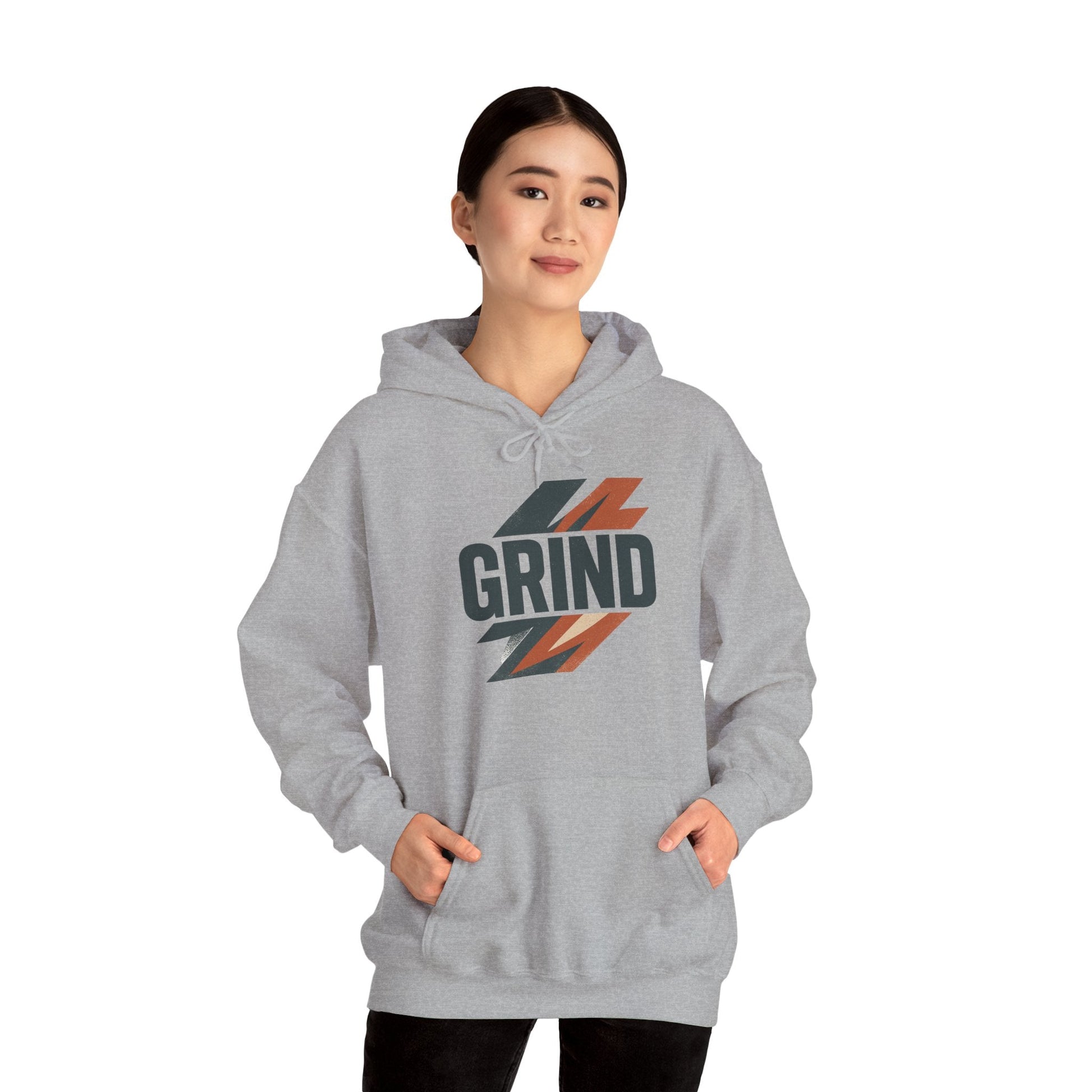 Grind Workout Hoodie — 'Grind' Fitness Gym Sweatshirt - Peak Inspiration