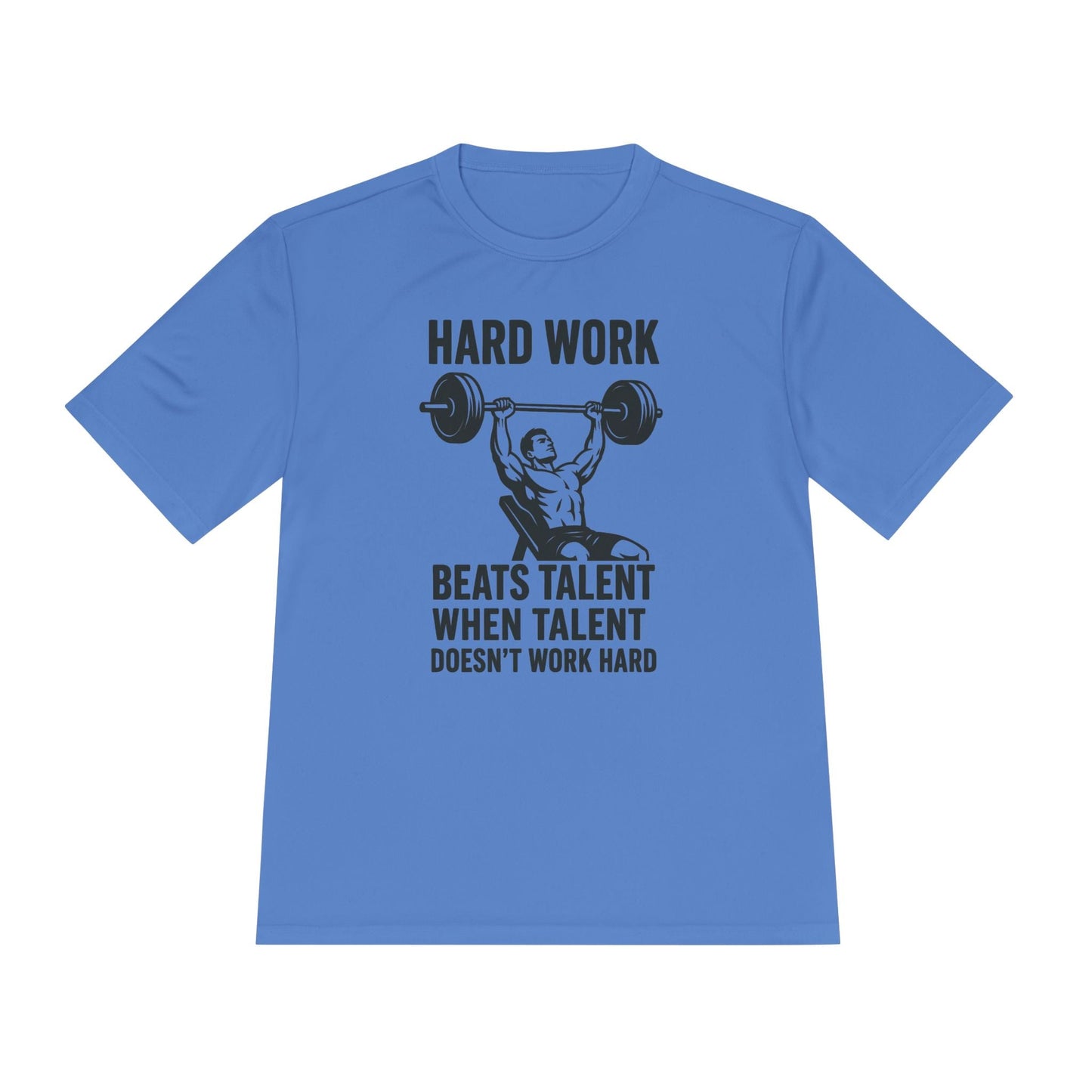 Hard Work Motivation Unisex Moisture Wicking Tee - Peak Inspiration