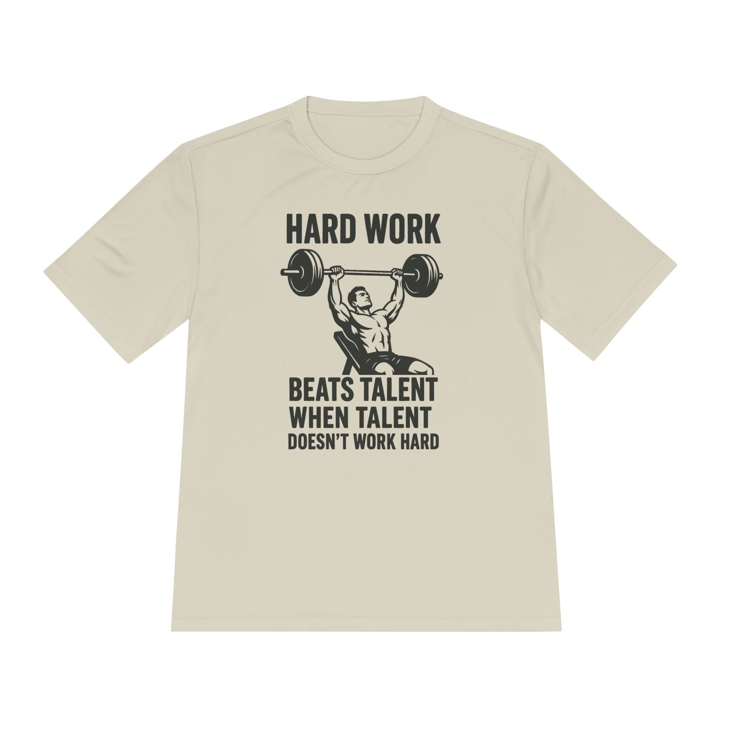 Hard Work Motivation Unisex Moisture Wicking Tee - Peak Inspiration