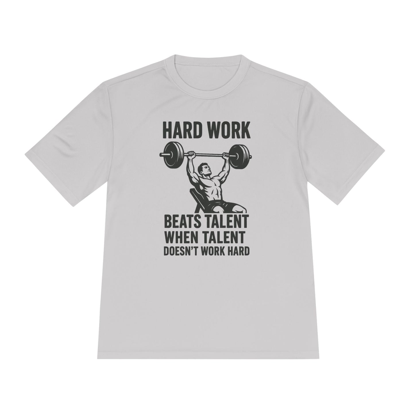 Hard Work Motivation Unisex Moisture Wicking Tee - Peak Inspiration