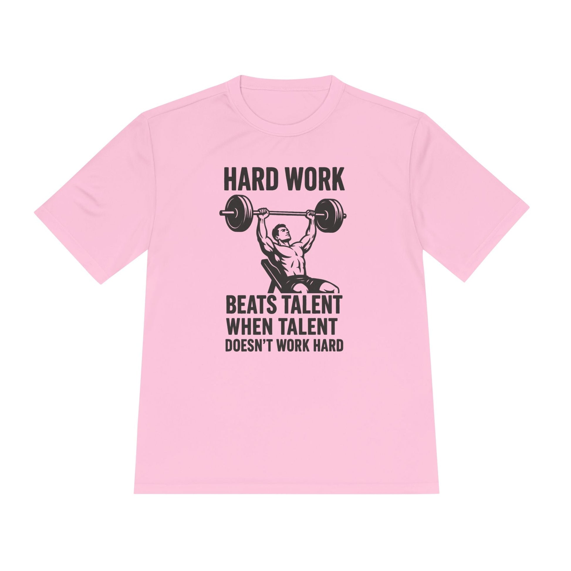 Hard Work Motivation Unisex Moisture Wicking Tee - Peak Inspiration