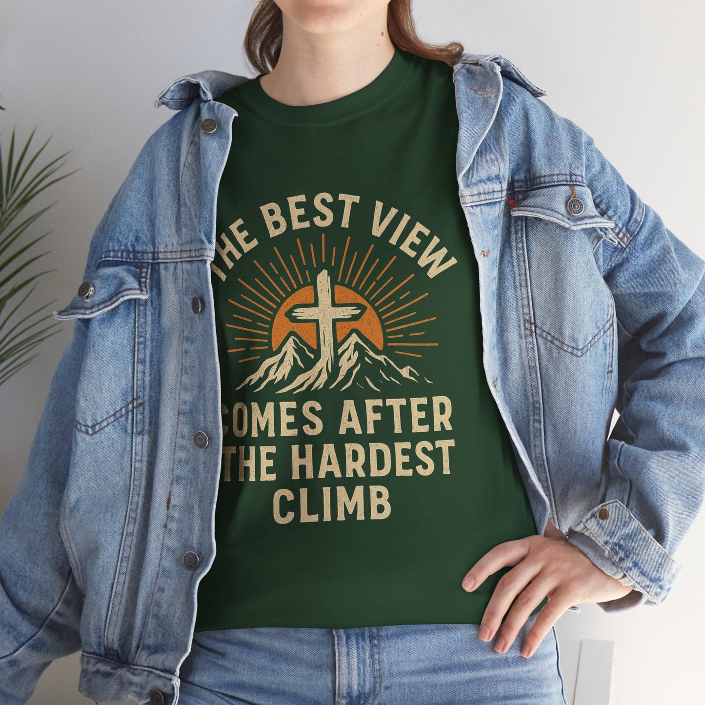 Inspirational Adventure Unisex Heavy Cotton Tee - Peak Inspiration