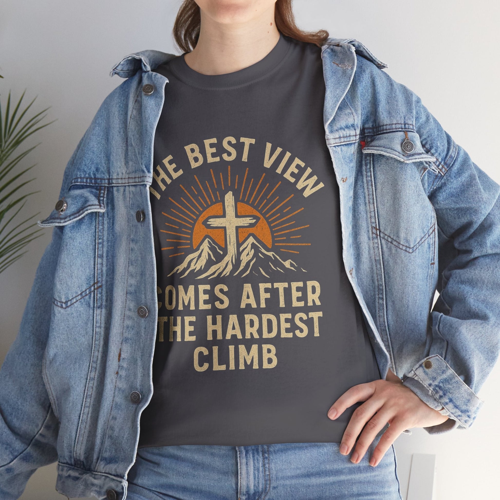 Inspirational Adventure Unisex Heavy Cotton Tee - Peak Inspiration