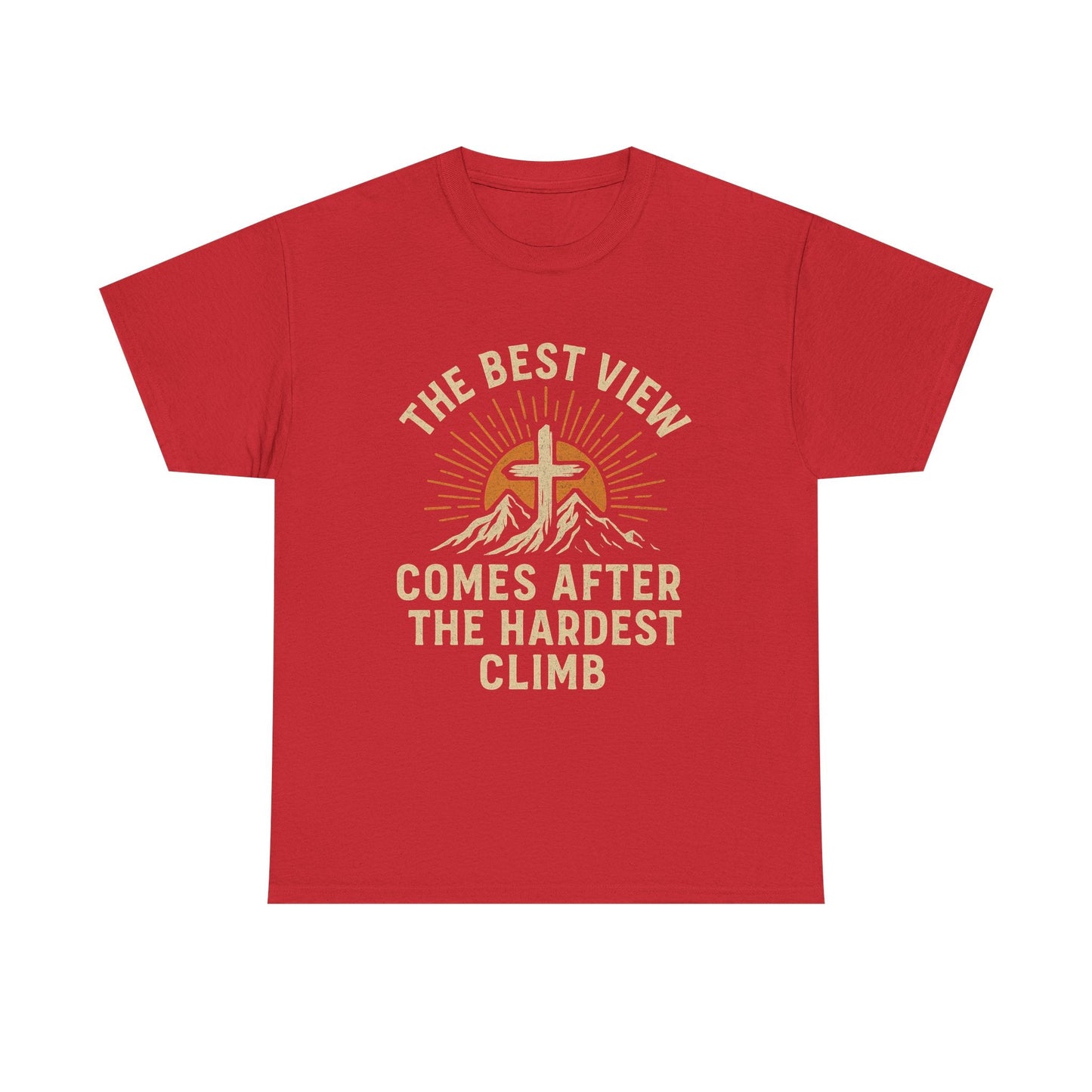 Inspirational Adventure Unisex Heavy Cotton Tee - Peak Inspiration
