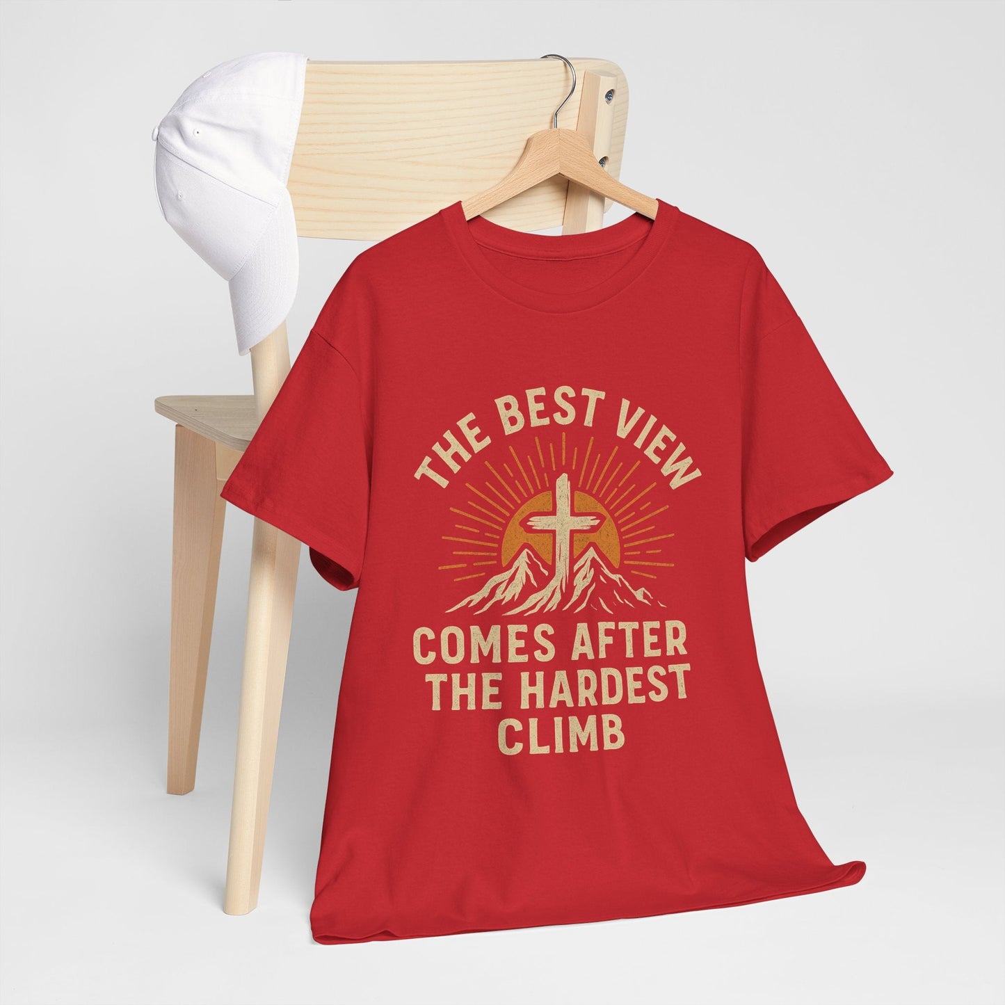 Inspirational Adventure Unisex Heavy Cotton Tee - Peak Inspiration
