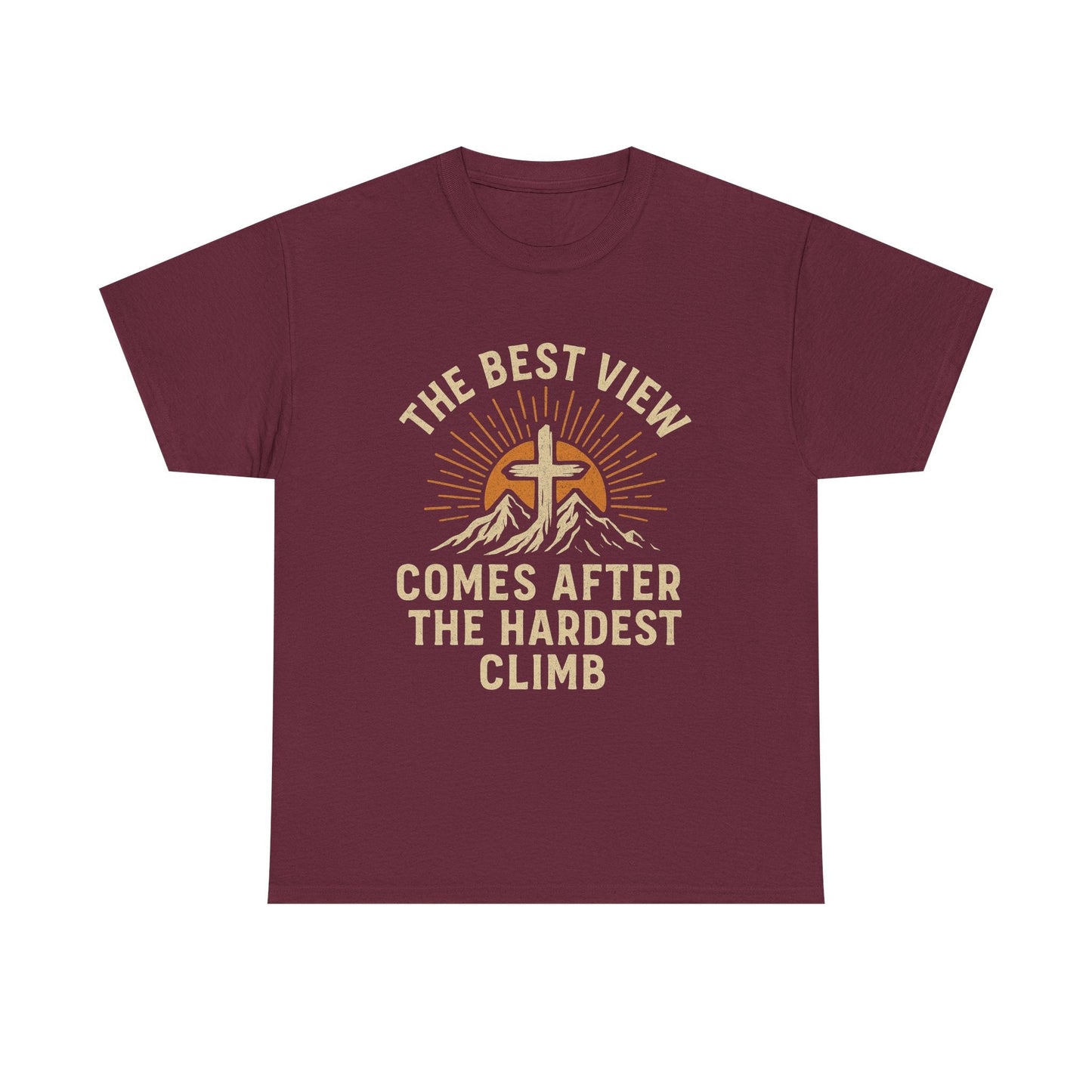 Inspirational Adventure Unisex Heavy Cotton Tee - Peak Inspiration