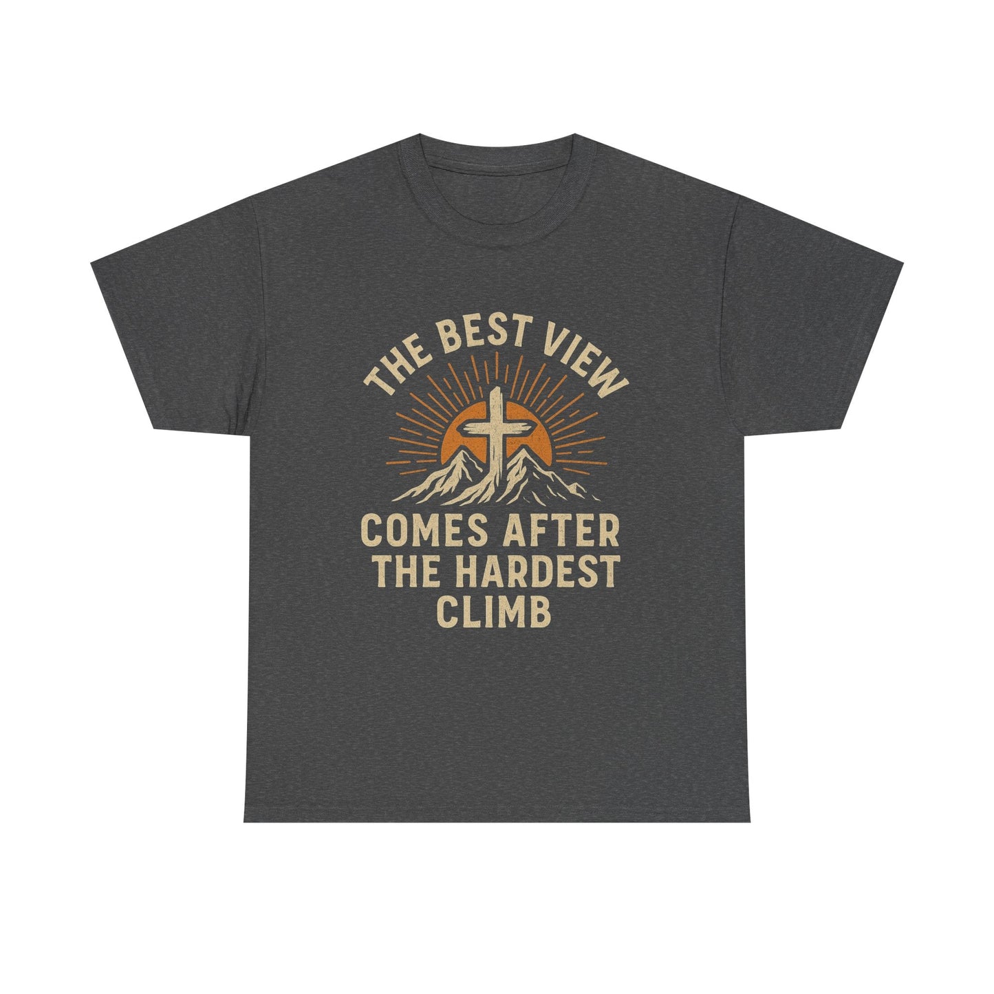 Inspirational Adventure Unisex Heavy Cotton Tee - Peak Inspiration