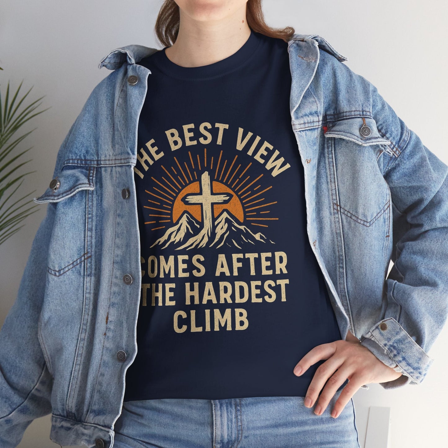 Inspirational Adventure Unisex Heavy Cotton Tee - Peak Inspiration