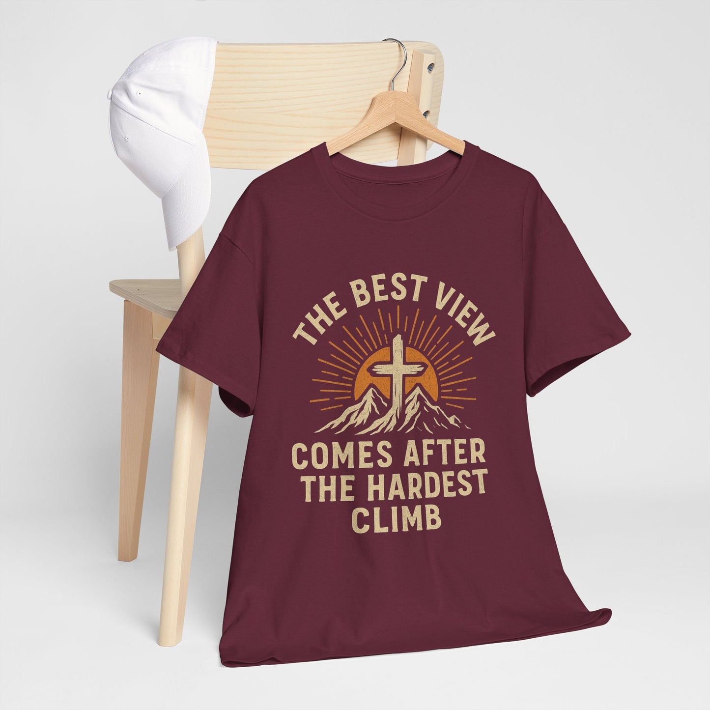 Inspirational Adventure Unisex Heavy Cotton Tee - Peak Inspiration