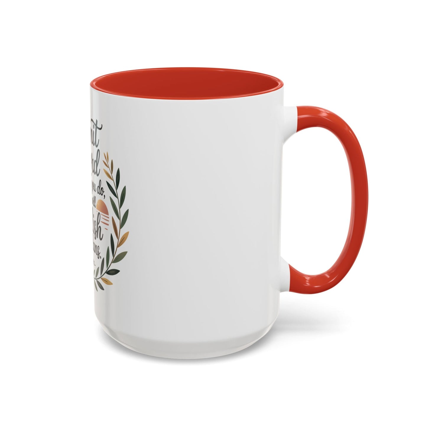 Inspirational Coffee Mug - 'Commit to the Lord' - 11 & 15 oz - Peak Inspiration