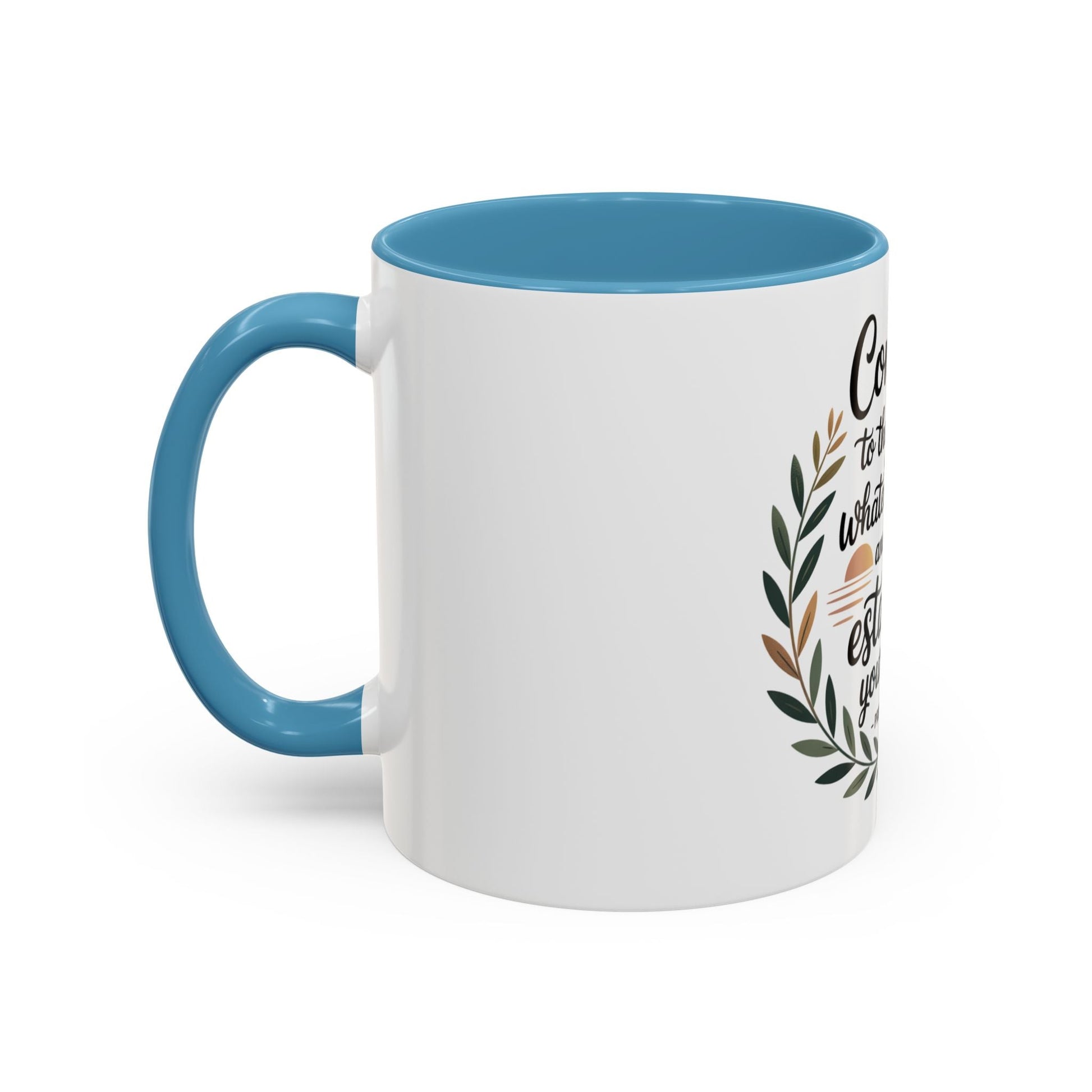 Inspirational Coffee Mug - 'Commit to the Lord' - 11 & 15 oz - Peak Inspiration