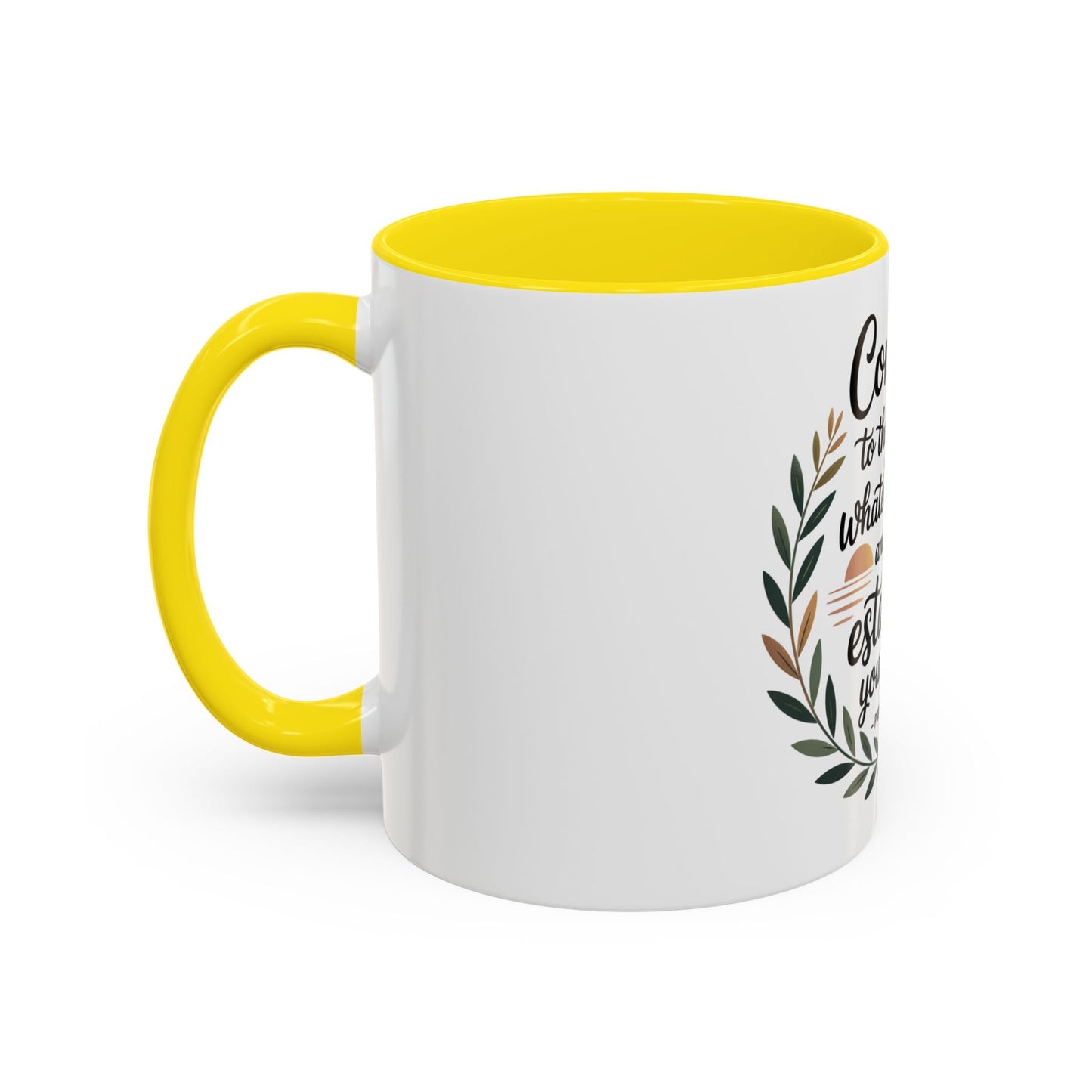 Inspirational Coffee Mug - 'Commit to the Lord' - 11 & 15 oz - Peak Inspiration