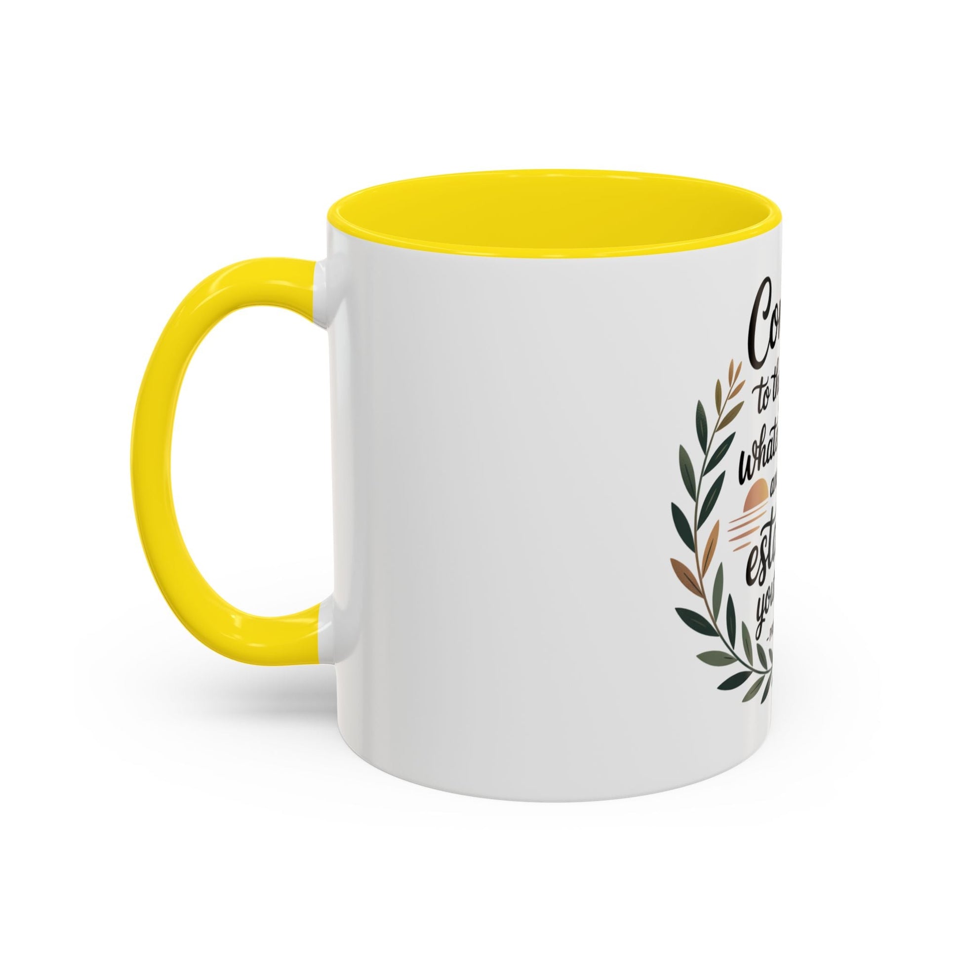 Inspirational Coffee Mug - 'Commit to the Lord' - 11 & 15 oz - Peak Inspiration