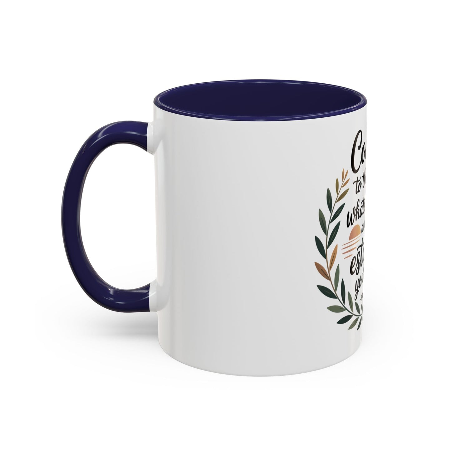Inspirational Coffee Mug - 'Commit to the Lord' - 11 & 15 oz - Peak Inspiration