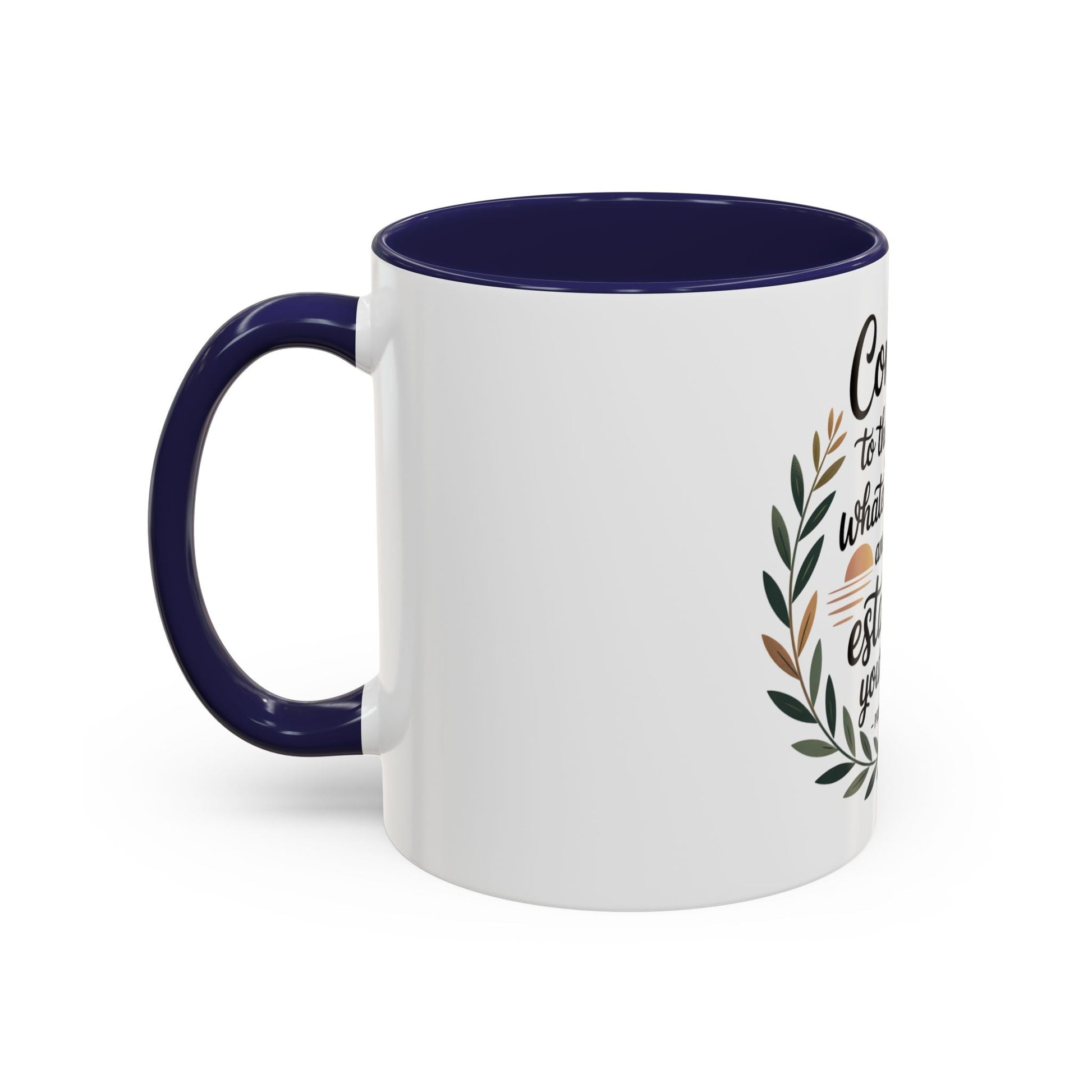 Inspirational Coffee Mug - 'Commit to the Lord' - 11 & 15 oz - Peak Inspiration