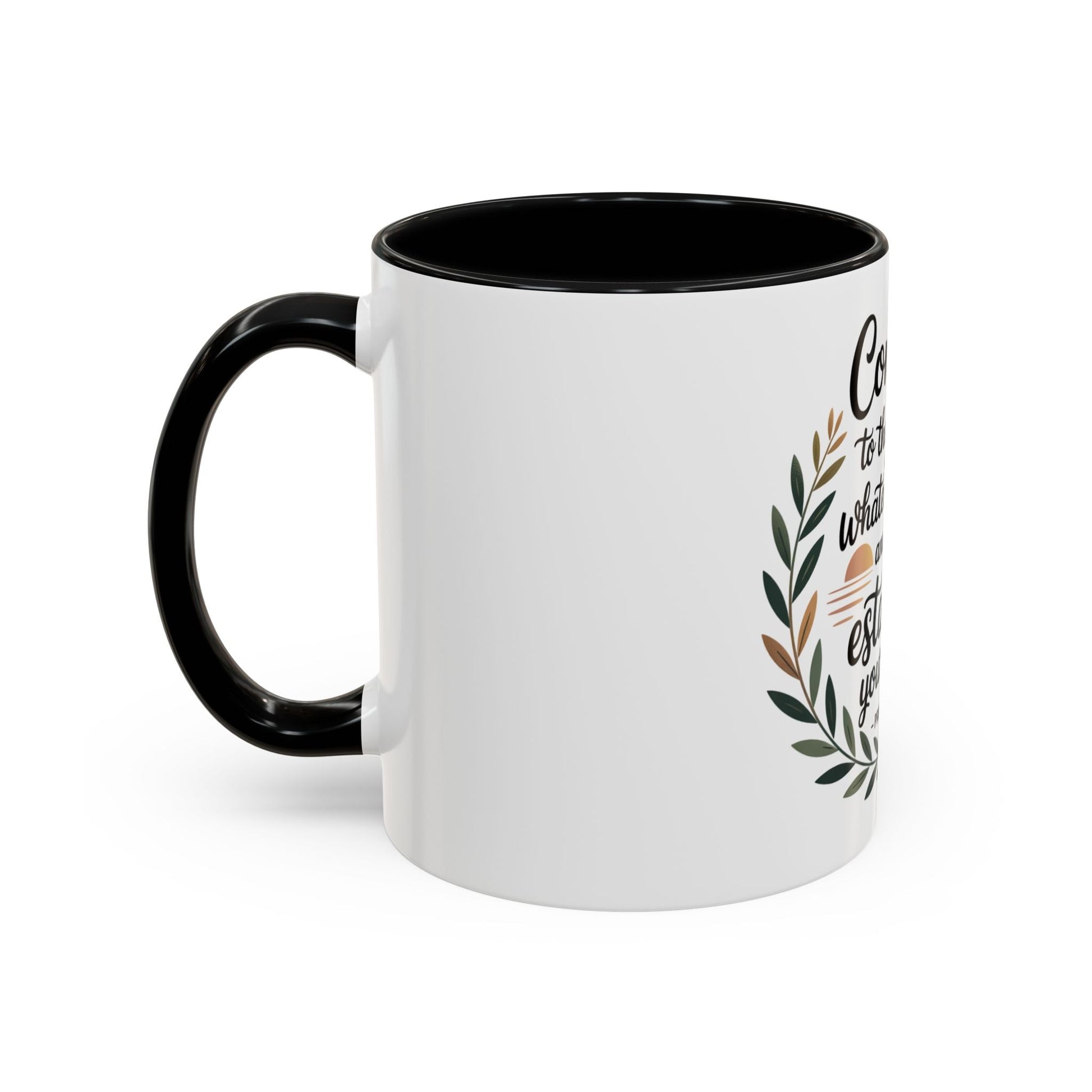 Inspirational Coffee Mug - 'Commit to the Lord' - 11 & 15 oz - Peak Inspiration