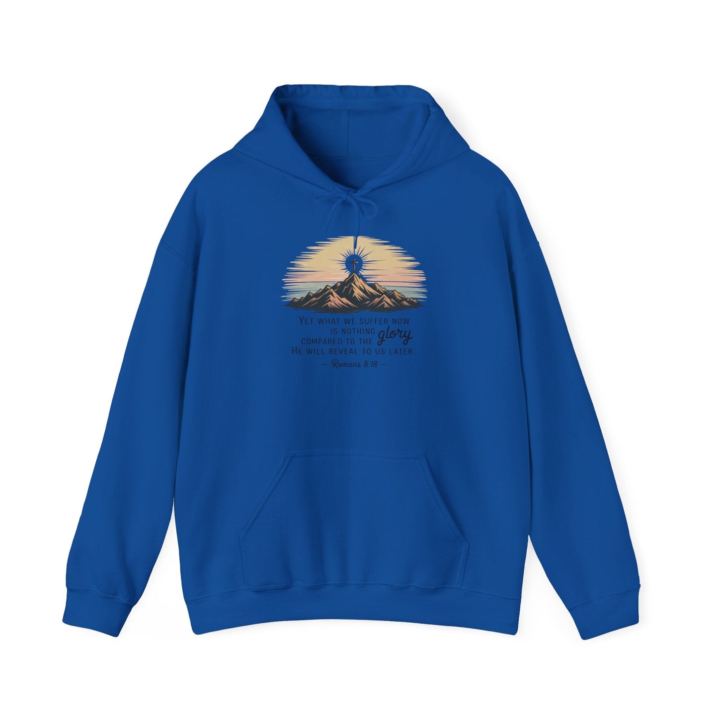 Inspirational Scripture Hoodie for Comfort and Faith - Peak Inspiration