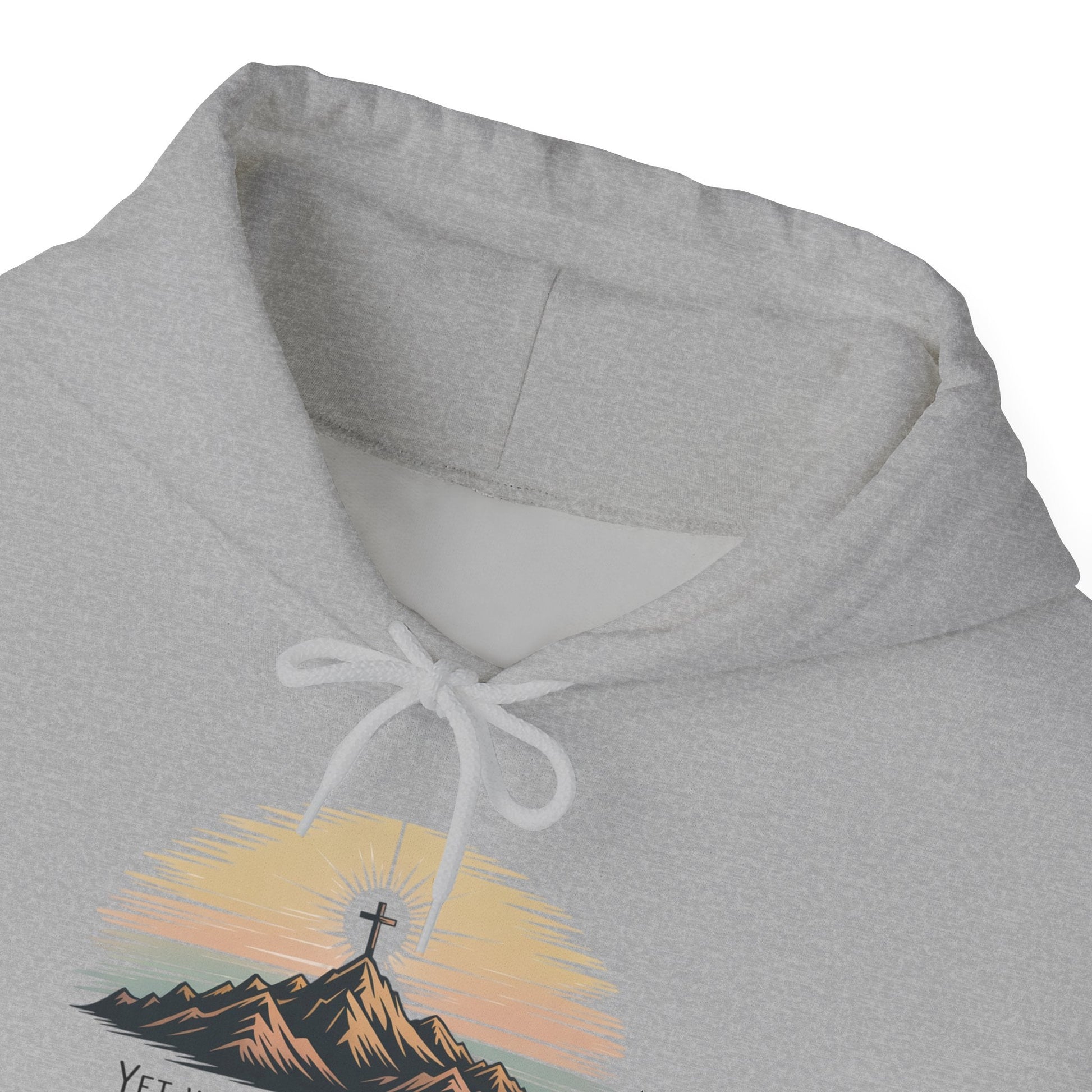 Inspirational Scripture Hoodie for Comfort and Faith - Peak Inspiration