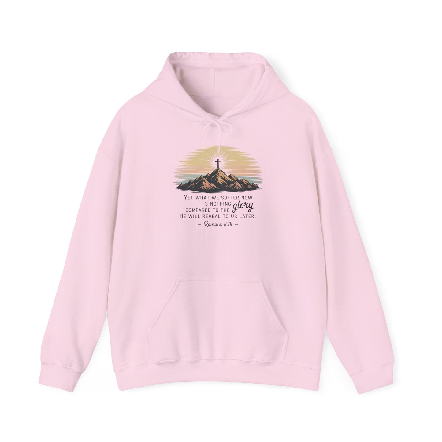 Inspirational Scripture Hoodie for Comfort and Faith - Peak Inspiration