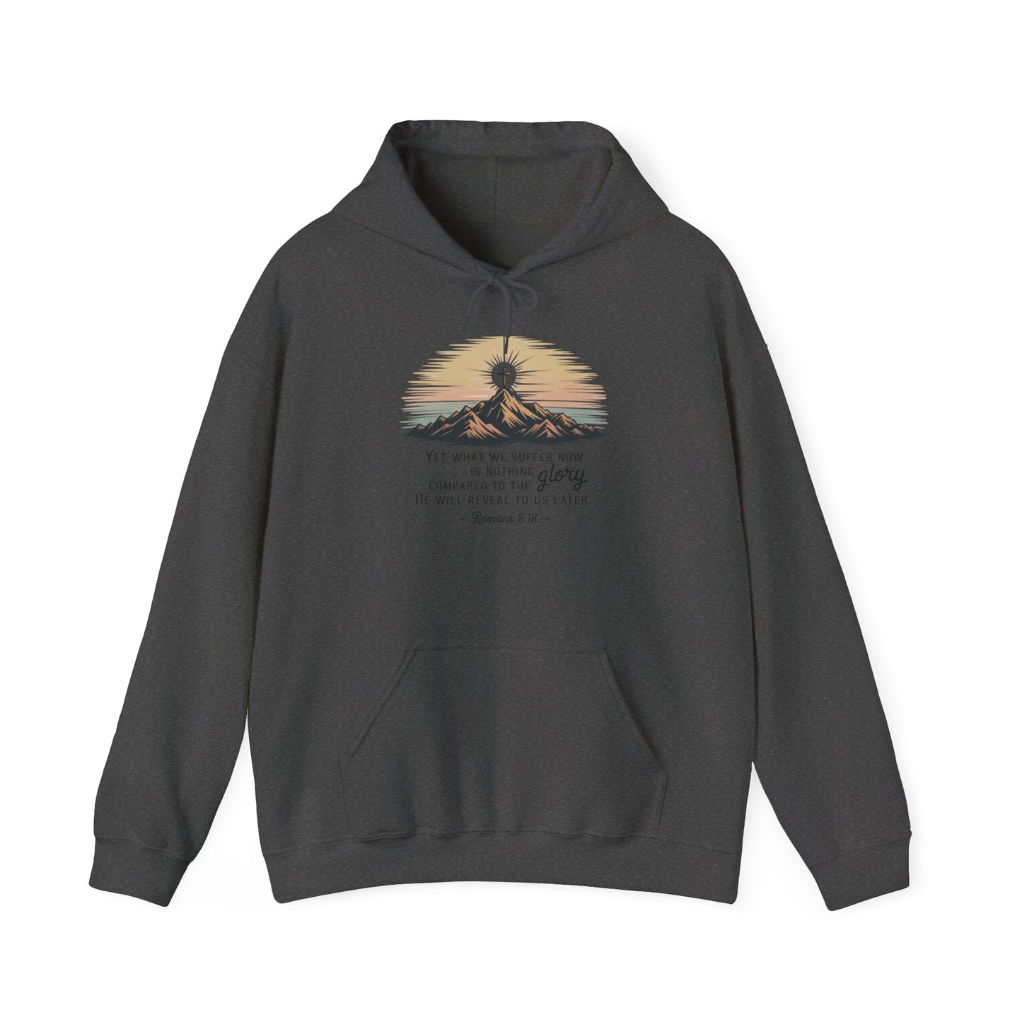 Inspirational Scripture Hoodie for Comfort and Faith - Peak Inspiration