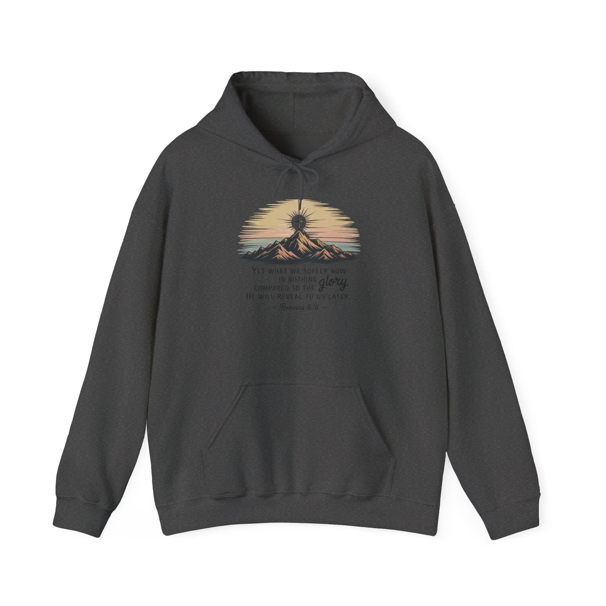Inspirational Scripture Hoodie for Comfort and Faith - Peak Inspiration