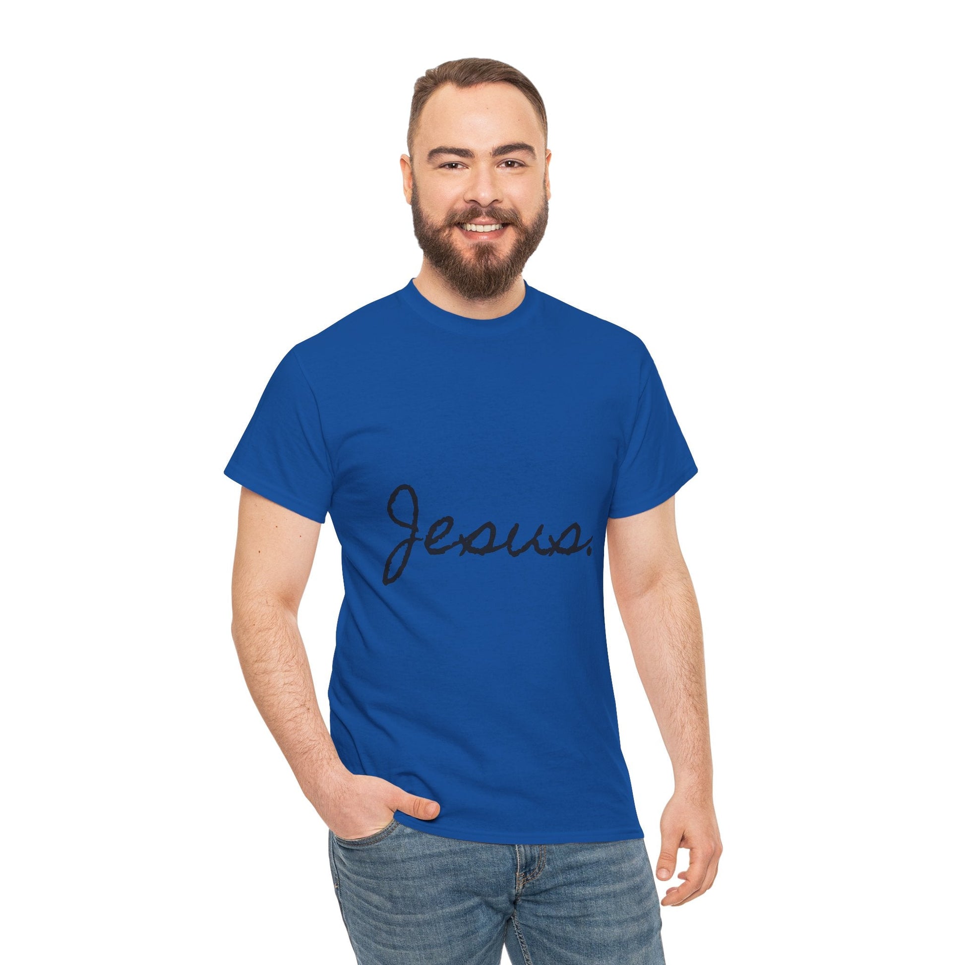 Jesus Bold Statement T-Shirt - Peak Inspiration
