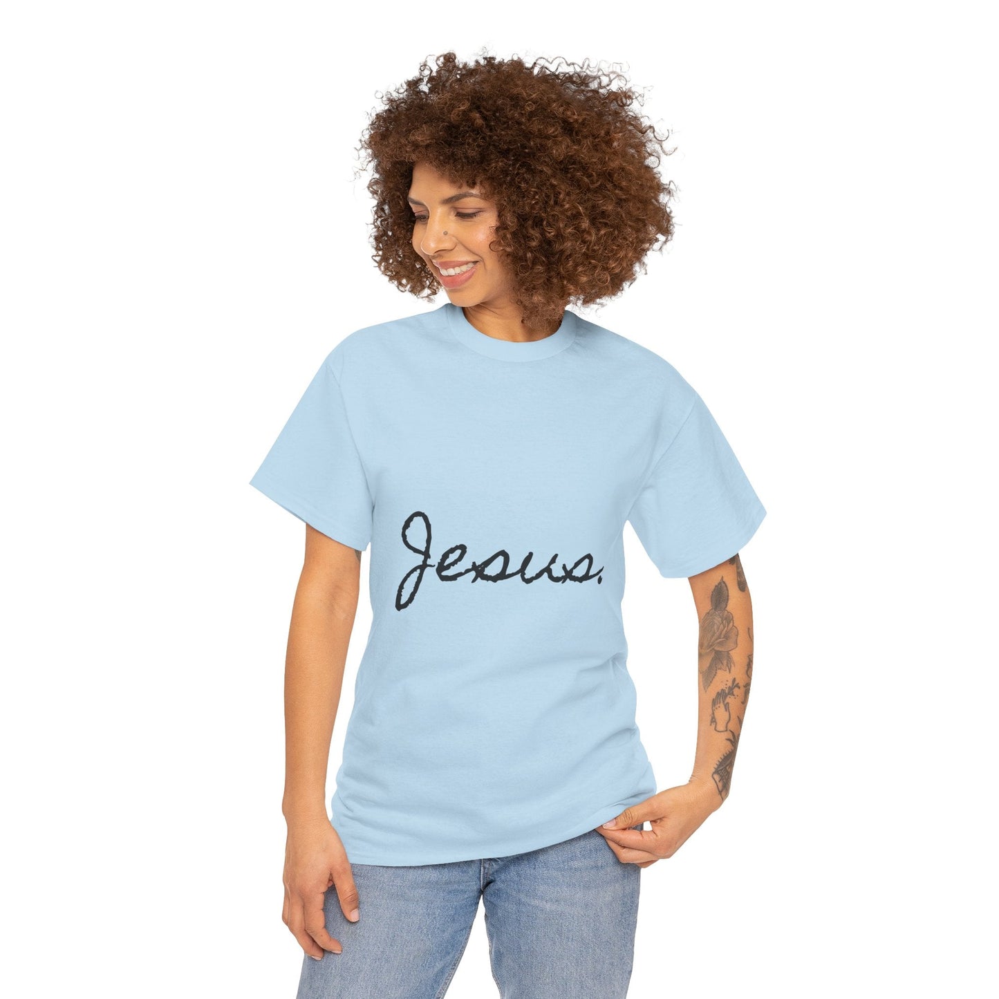 Jesus Bold Statement T-Shirt - Peak Inspiration