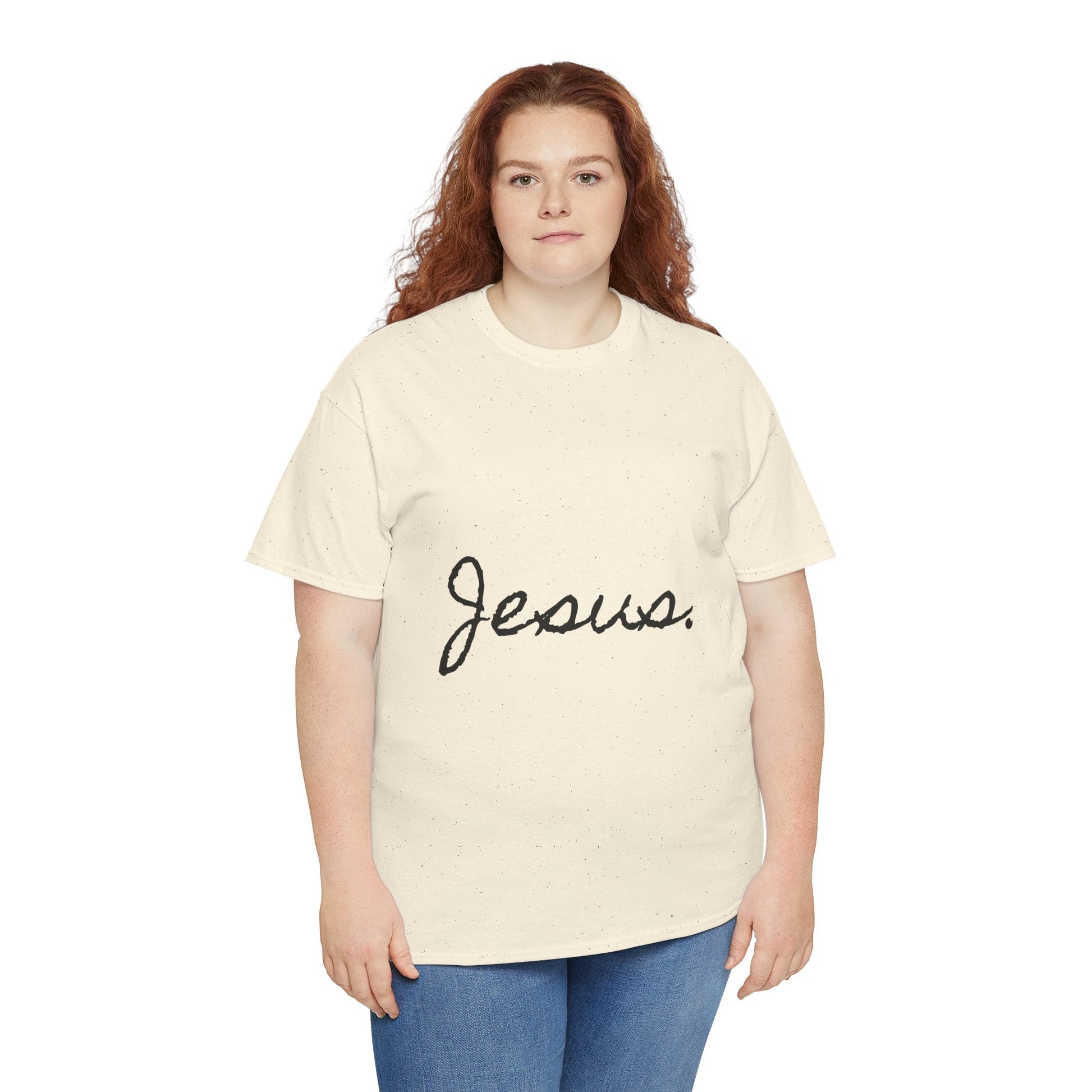 Jesus Bold Statement T-Shirt - Peak Inspiration