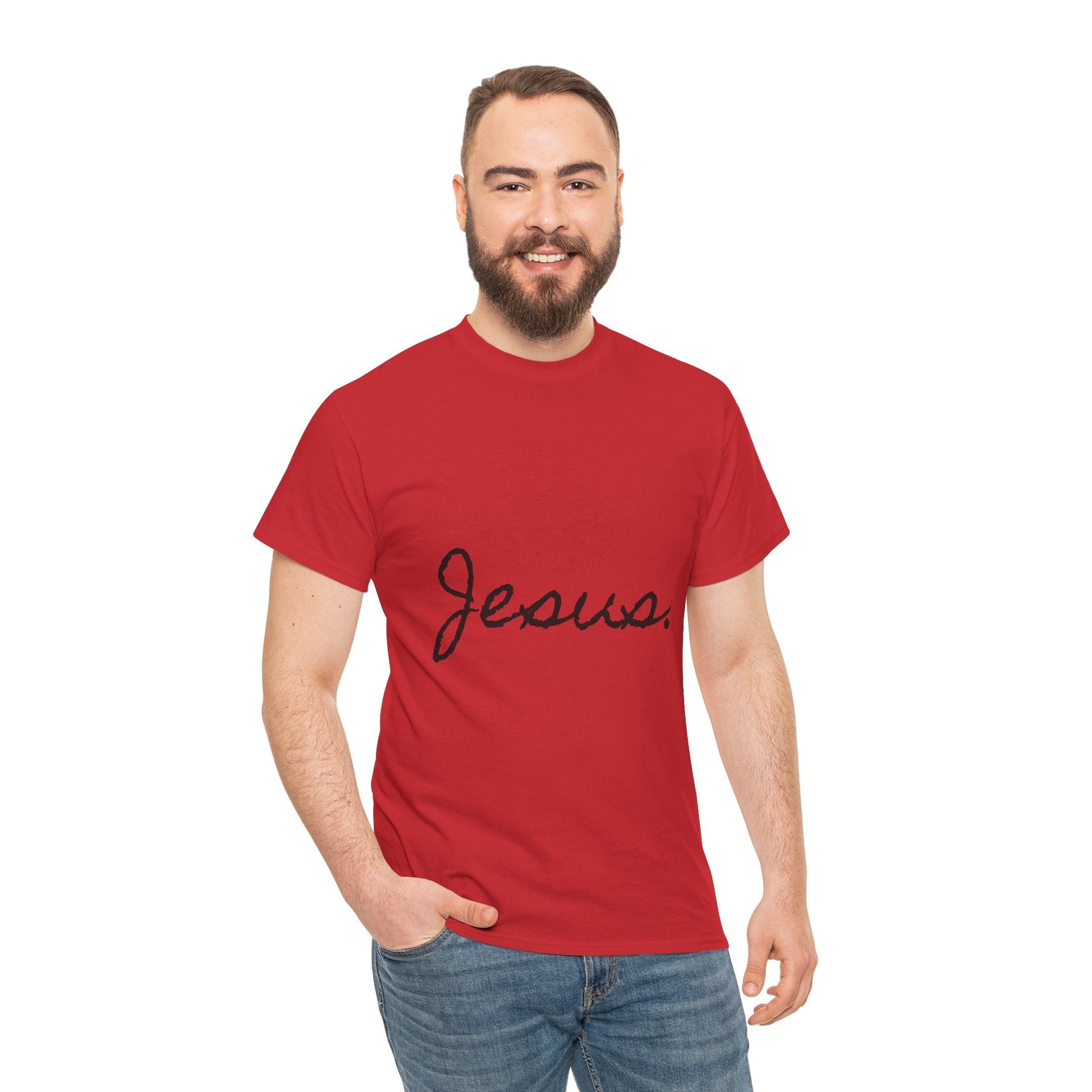 Jesus Bold Statement T-Shirt - Peak Inspiration