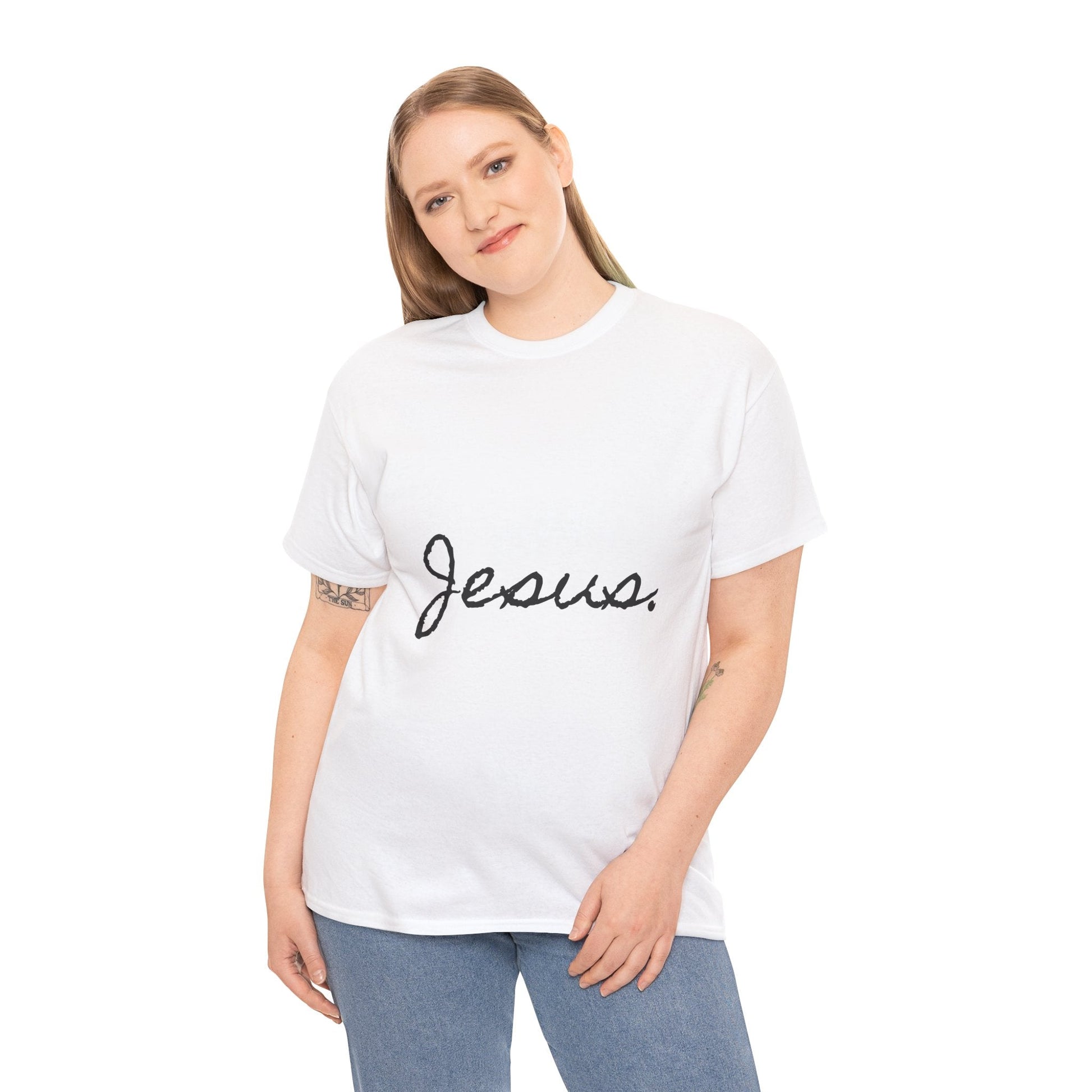 Jesus Bold Statement T-Shirt - Peak Inspiration