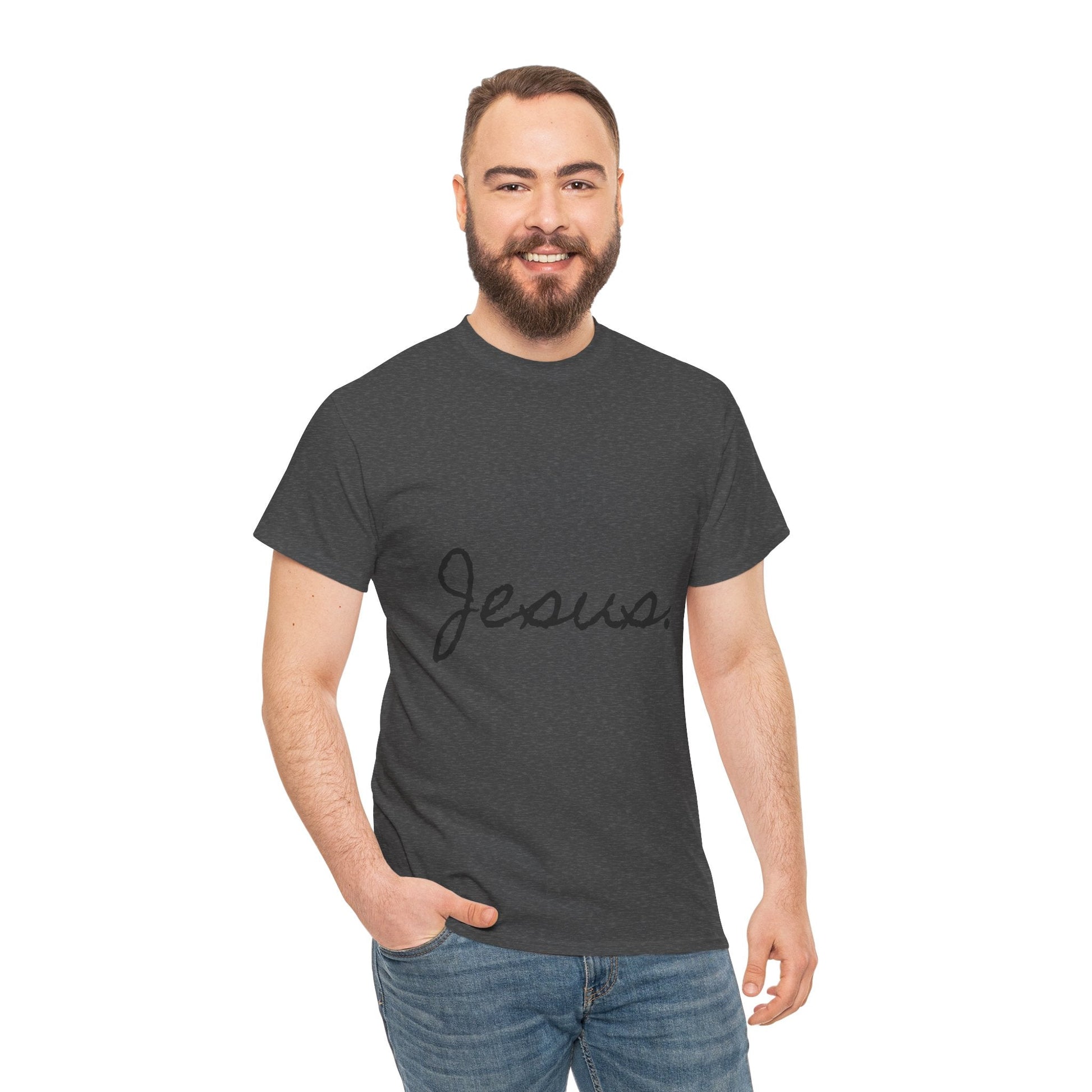 Jesus Bold Statement T-Shirt - Peak Inspiration