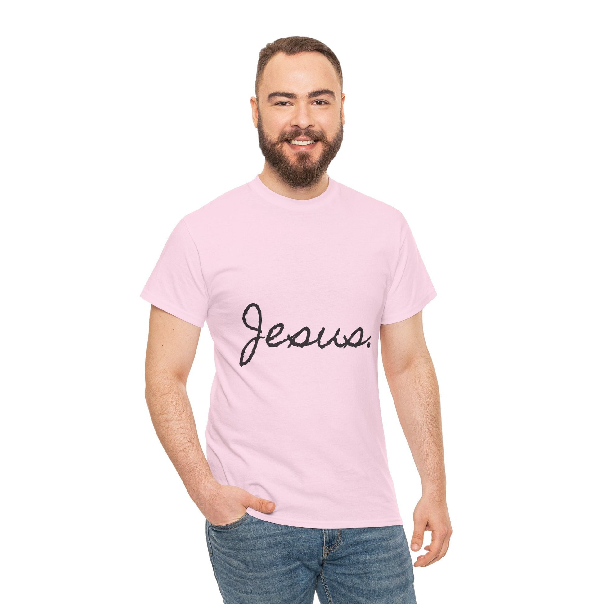 Jesus Bold Statement T-Shirt - Peak Inspiration
