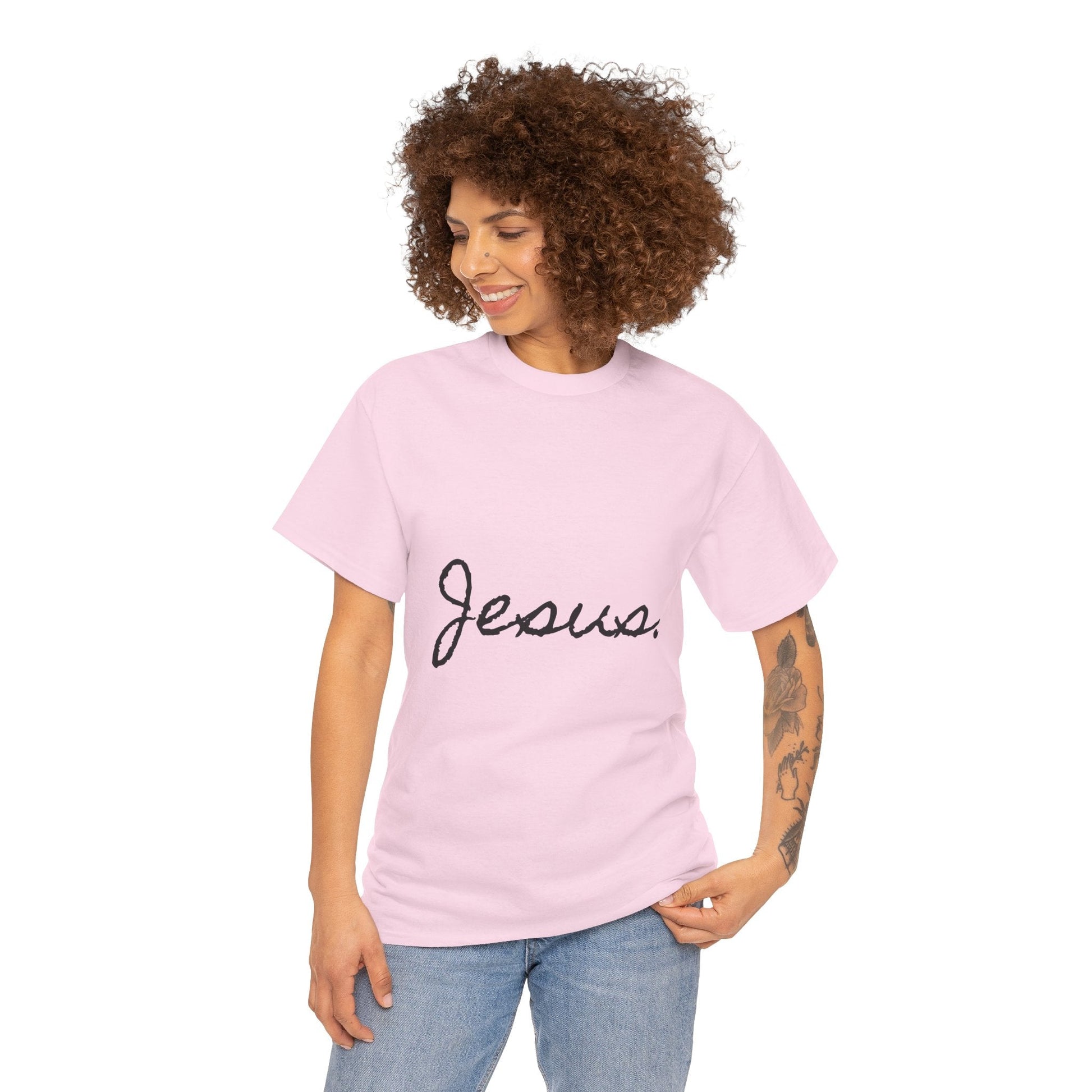 Jesus Bold Statement T-Shirt - Peak Inspiration
